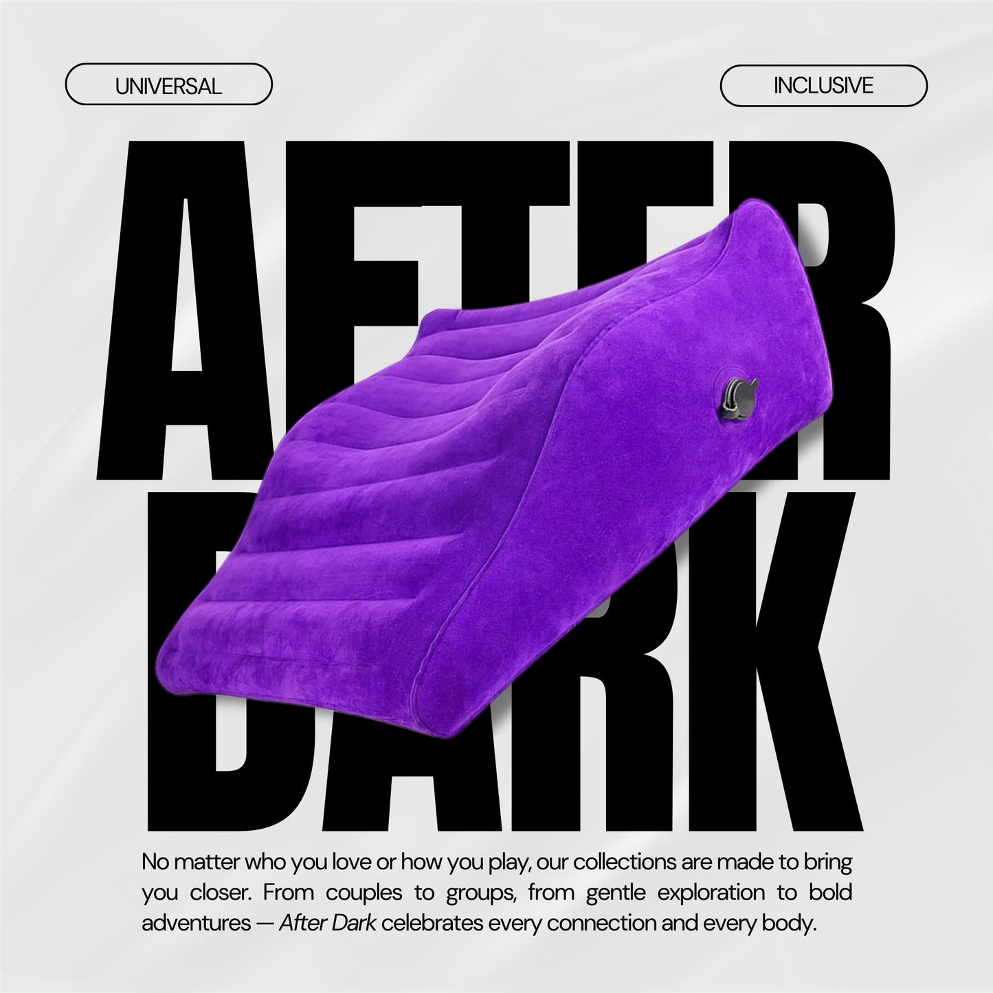 CurveLuxe Inflatable Sex Positions Pillow