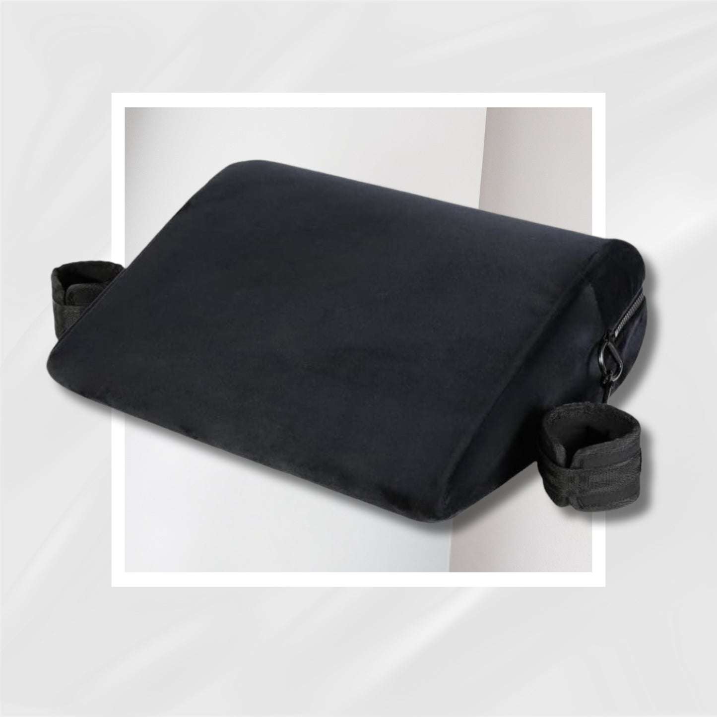 VelvetBond Position Pillow with Cuffs