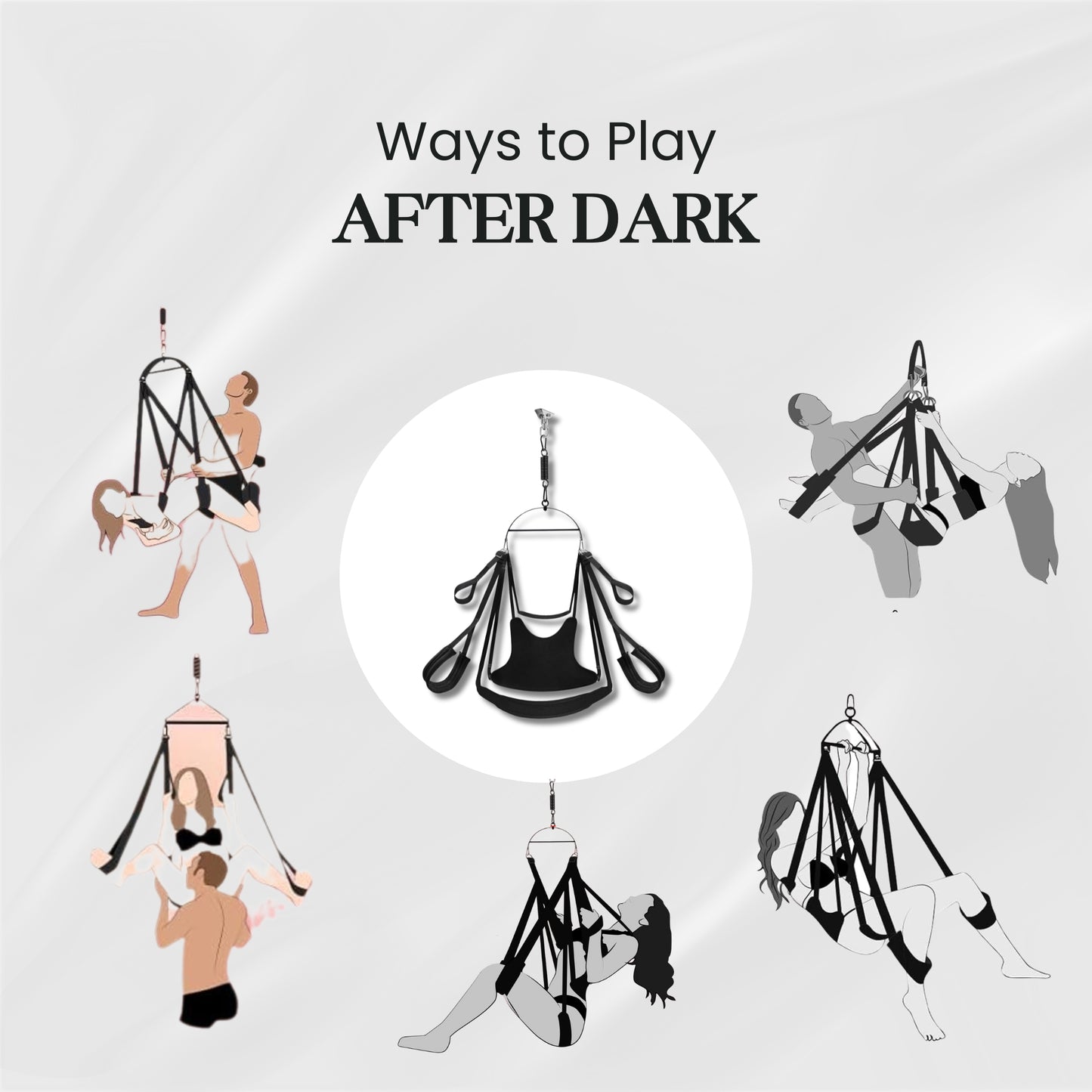 TwilightOrbit 360° Adjustable Sex Swing