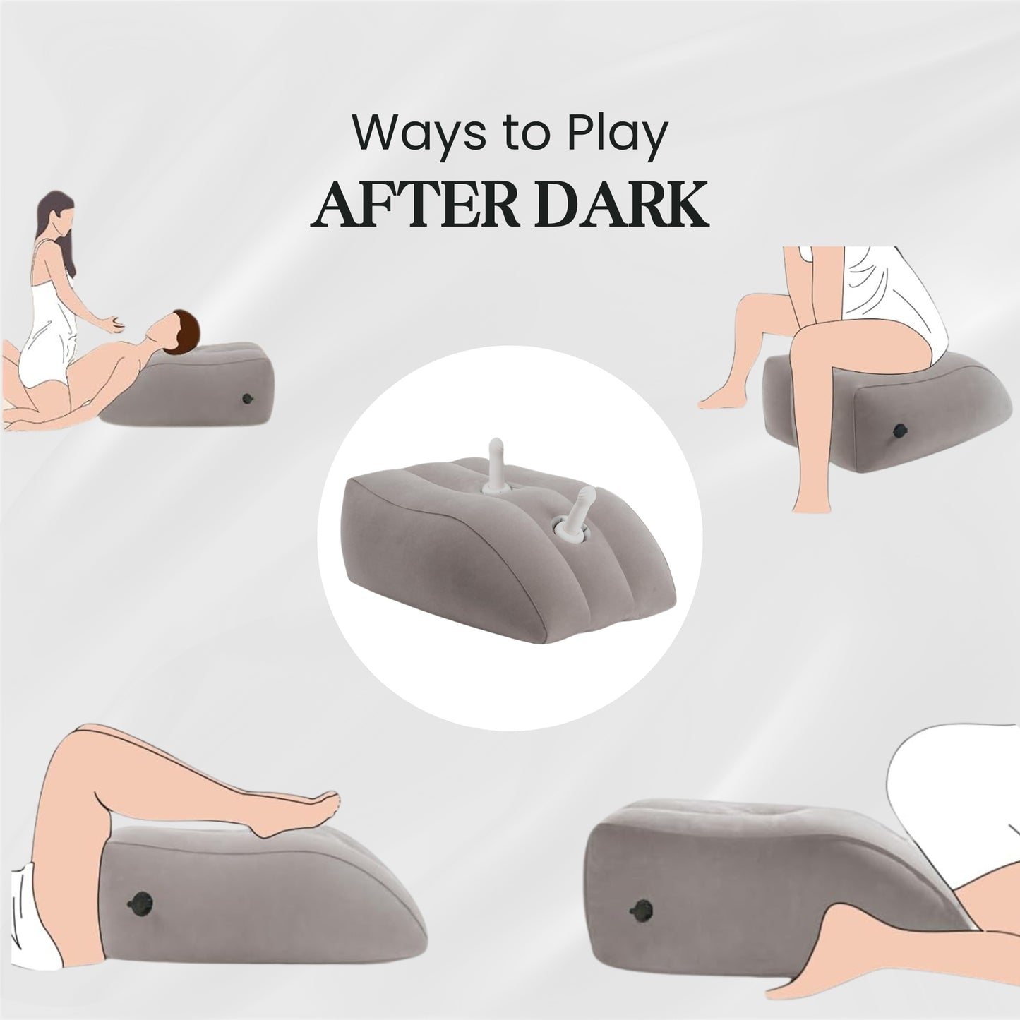 MoonRider Inflatable Sex Toy Mount Cushion