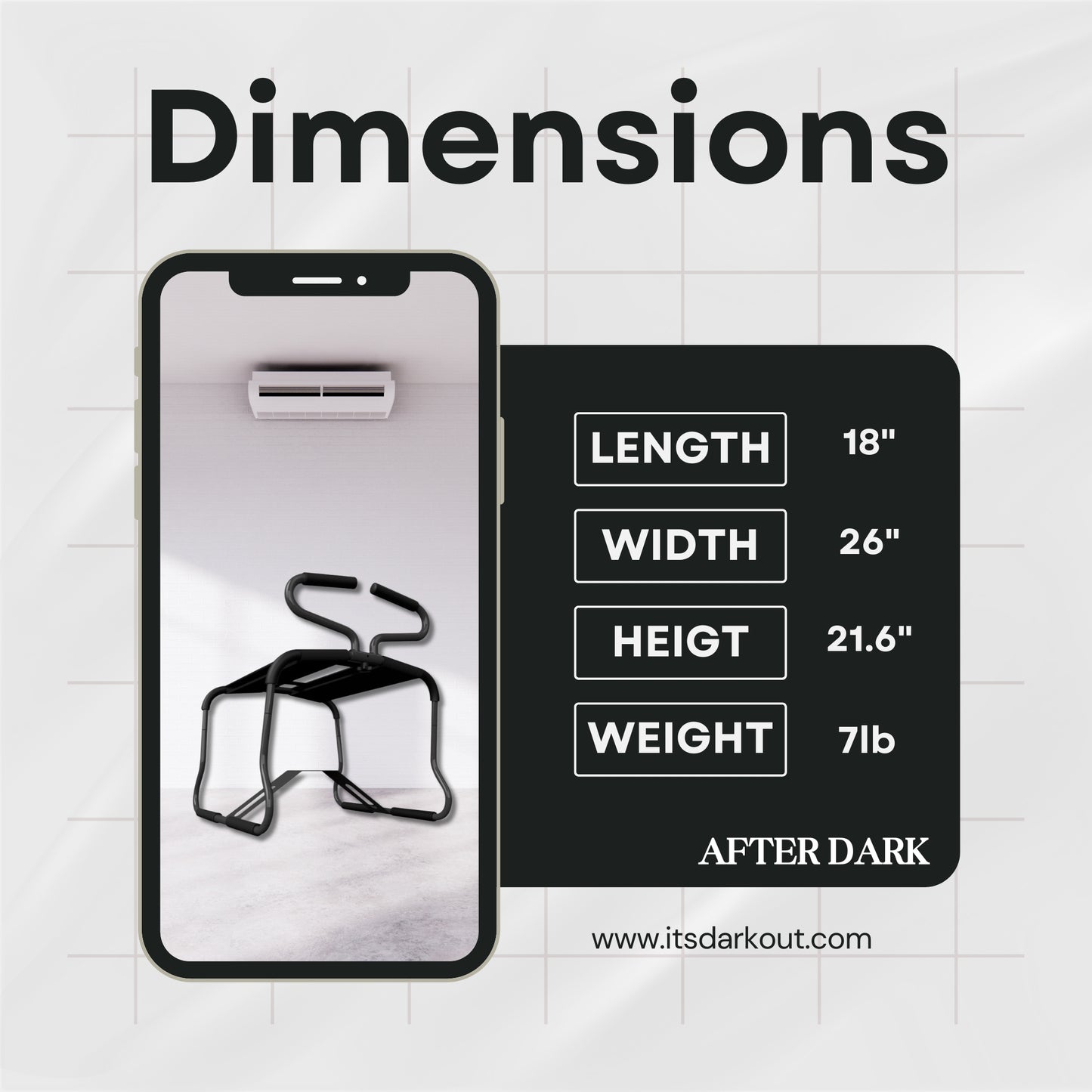 NoirLust Sex Positions Enhancer Chair