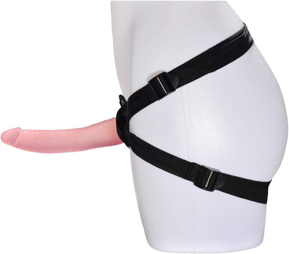 FreeForm Strap-On Dildo & Harness | Suction Cup, Adjustable
