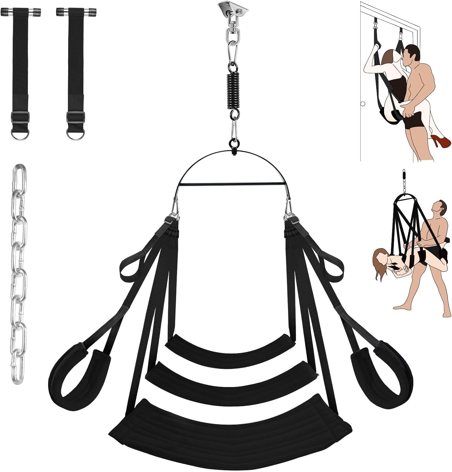 OrbitVice 360° Sex Swing | Ceiling & Door BDSM Swing