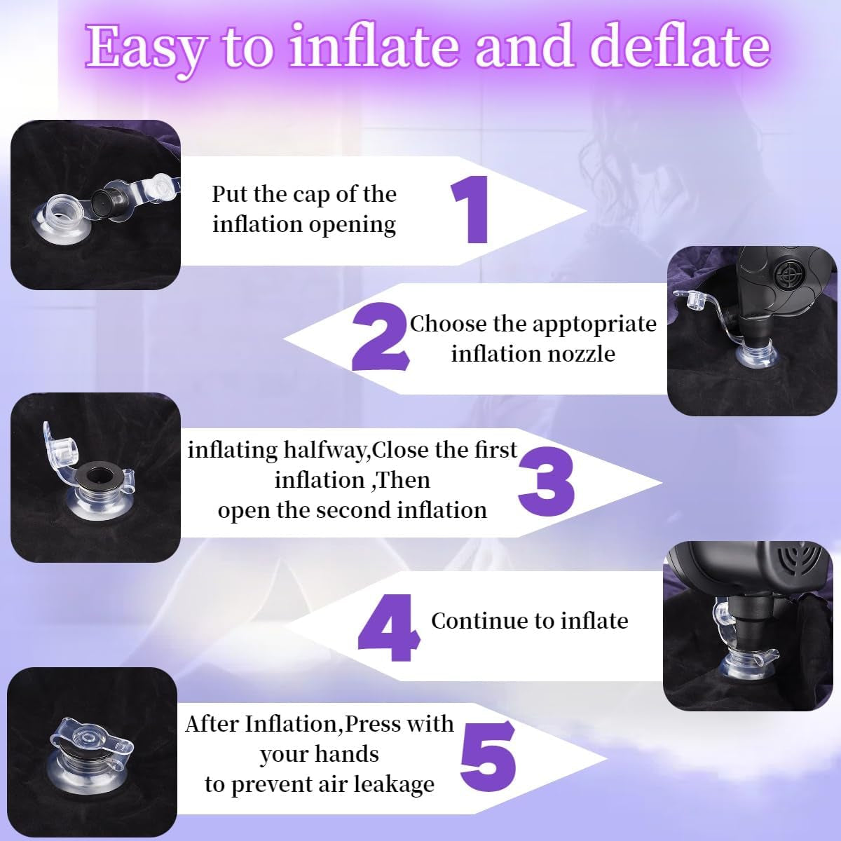 Sex Pillow Sofa Couples Sex Toys, Sex Furniture for Bedroom Inflatable Lounge Sex Chair, Sex Bed Things Body Support Cushion, Couple Female Sex Toys