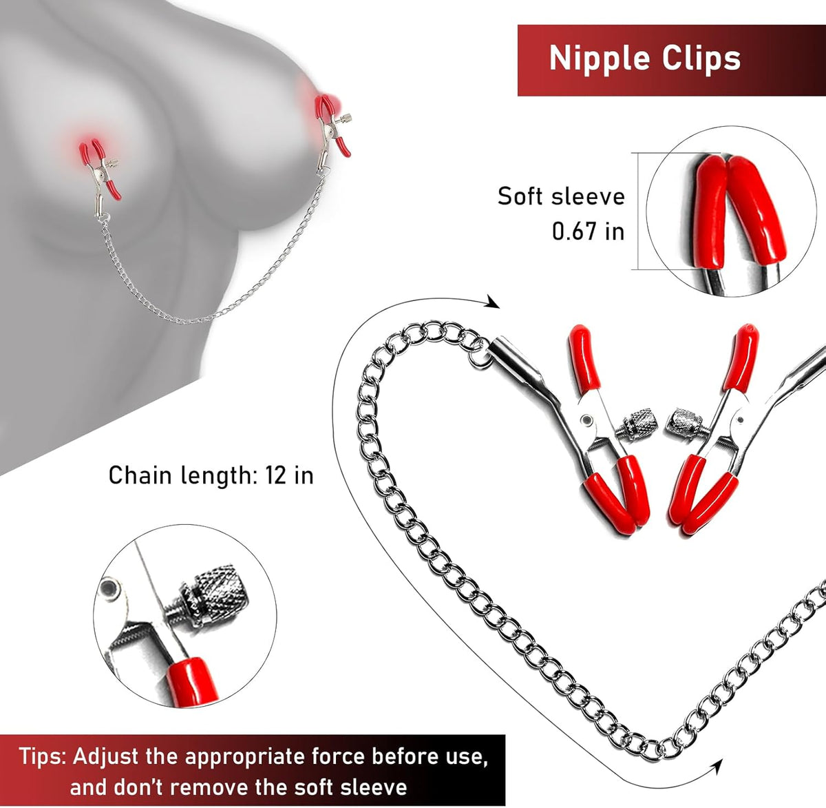 DuskThorn Bondage Kit, Cuffs, Collar & Clamps