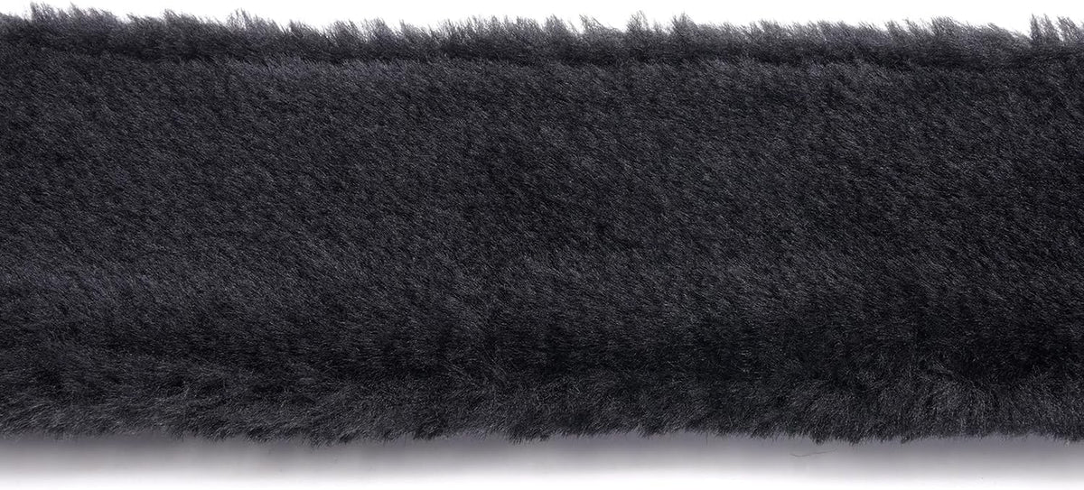 NightDevotion Fur-Lined Collar & Leash | BDSM Collar Set