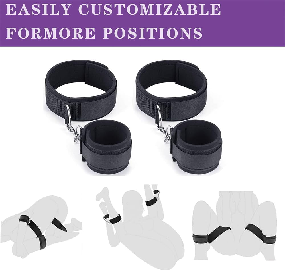 SubmissionRamp Sex Position Pillow & Bondage Cuff Set for Couples