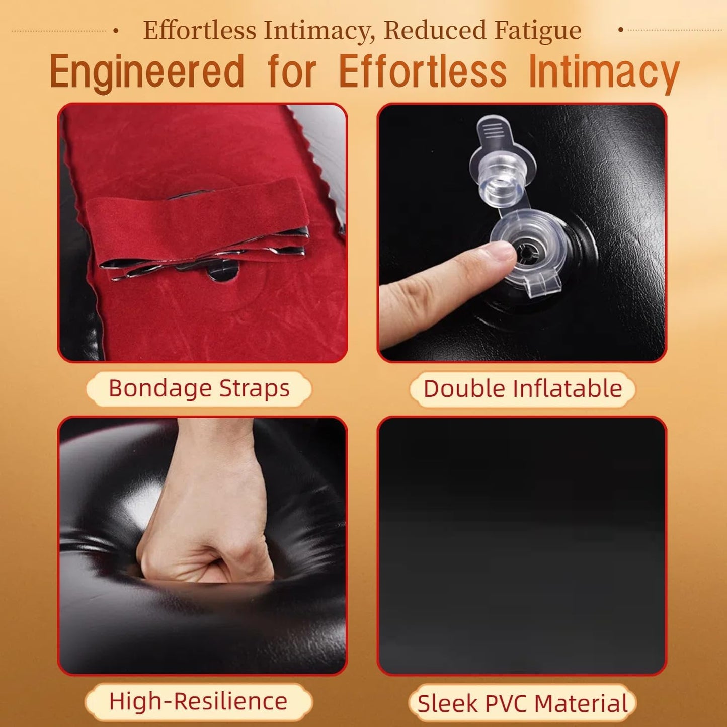 DuskDescent Inflatable Sex Sofa for Couples