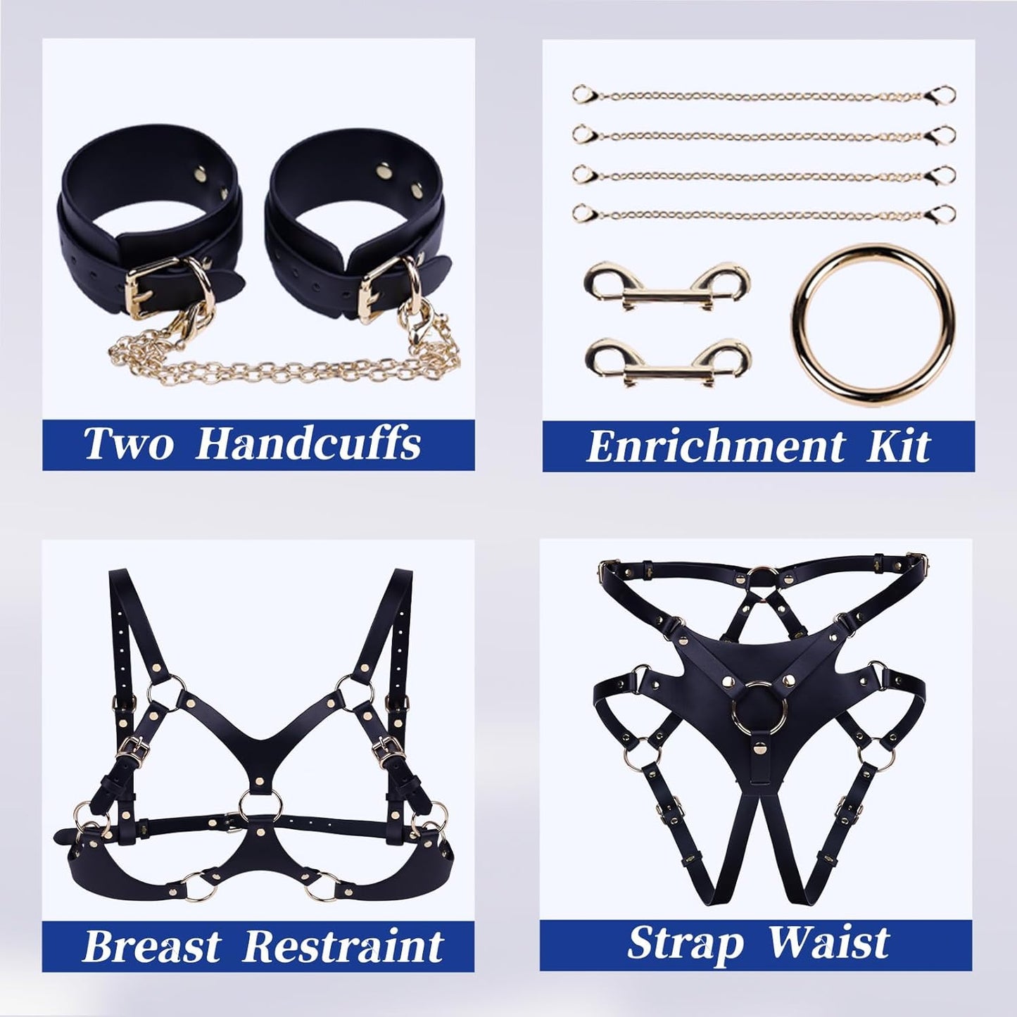 DarkCurve BDSM Harness Restraint Kit