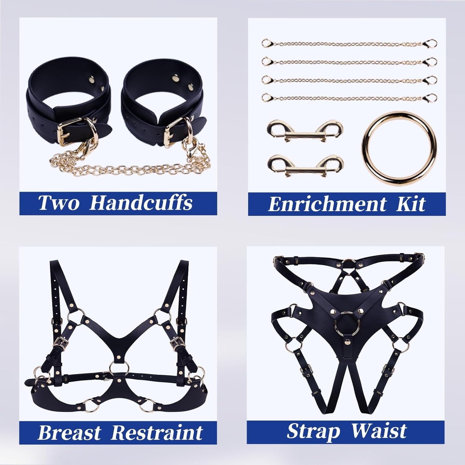DarkCurve BDSM Harness Restraint Kit