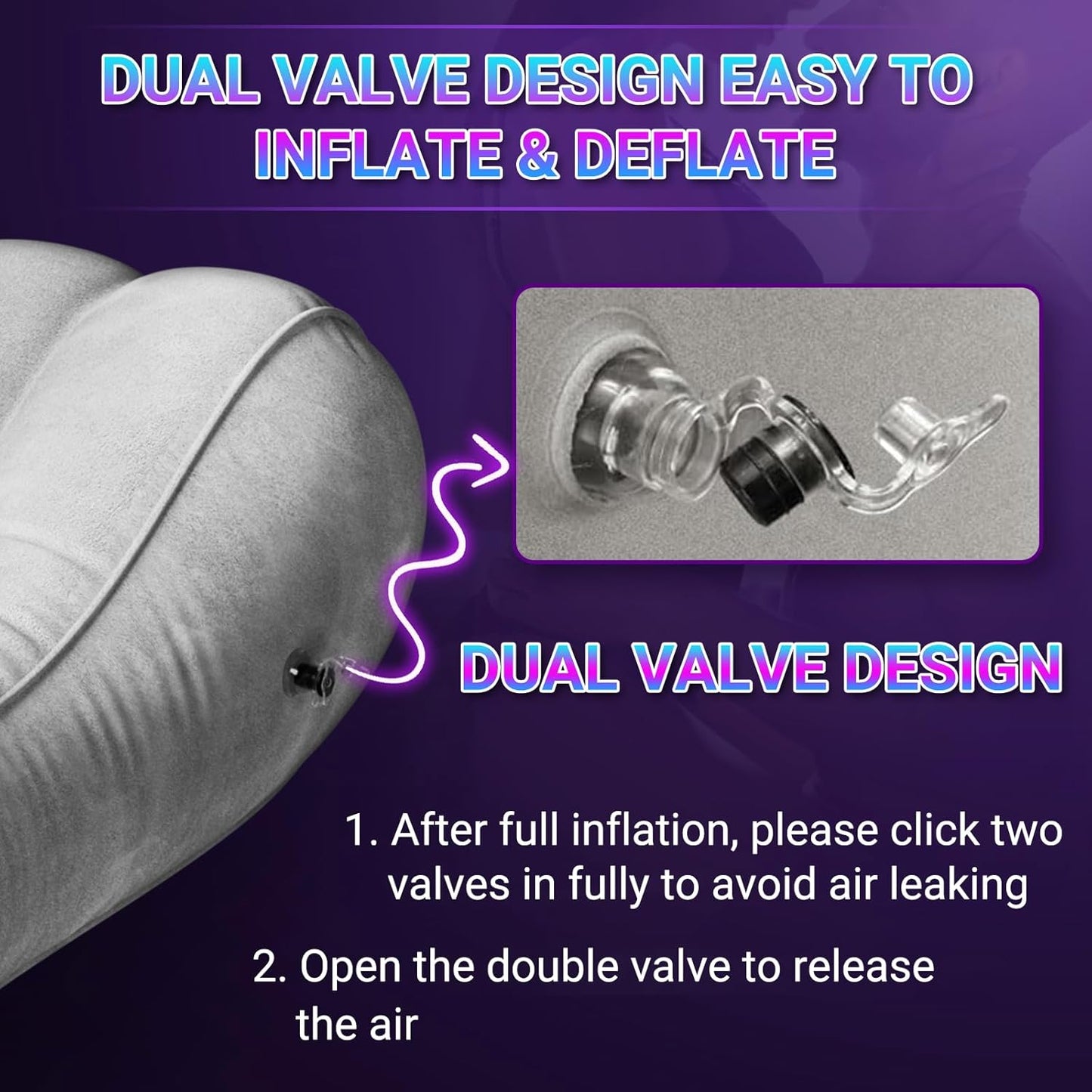 SmokeLounge Inflatable Extra-Wide Sex Chair Pillow