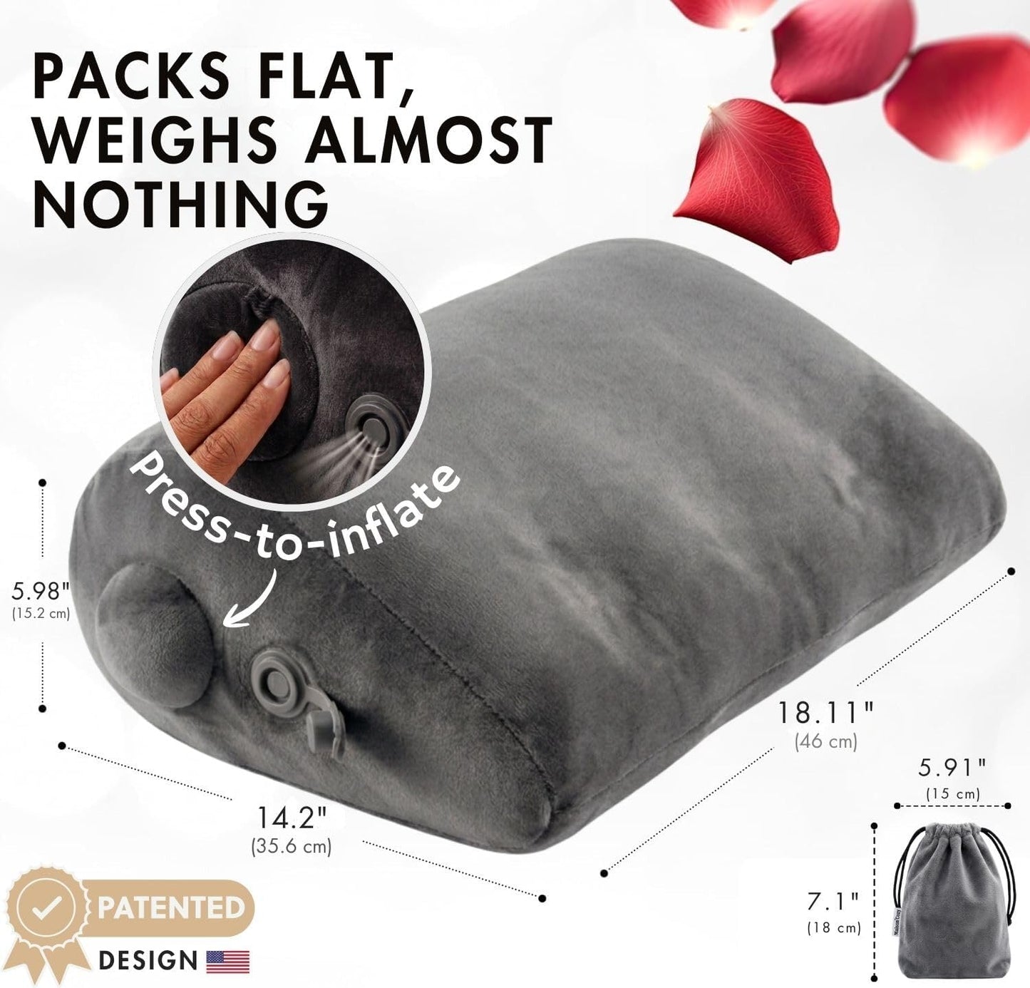 NightPoise Sex Position Wedge Pillow for Couples