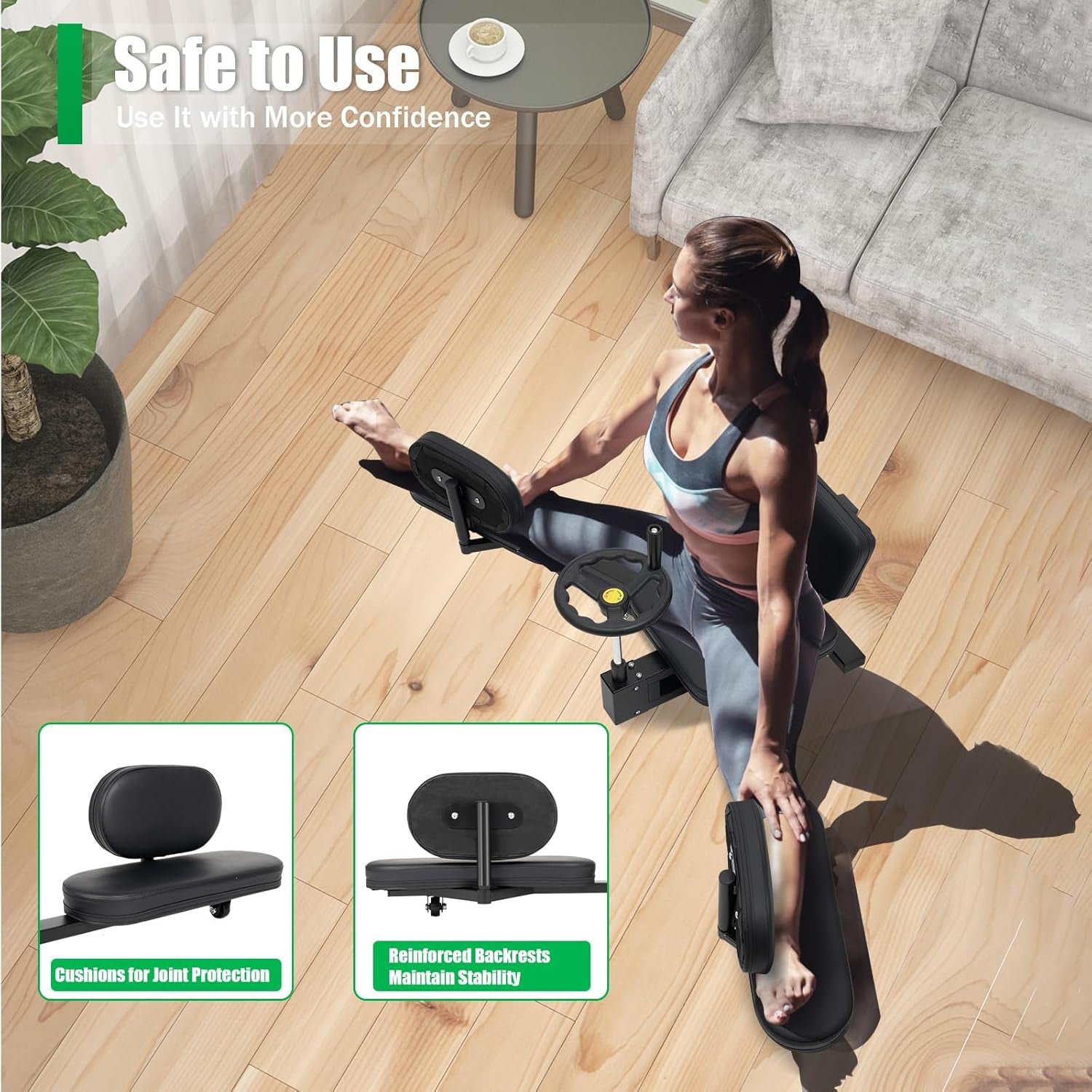 Leg Stretcher Split Machine for Dancers, Split Machine for Flexibility Adults, 180 Degrees Pro Leg Stretcher Split Machine，Stretch Machine for Home Gym