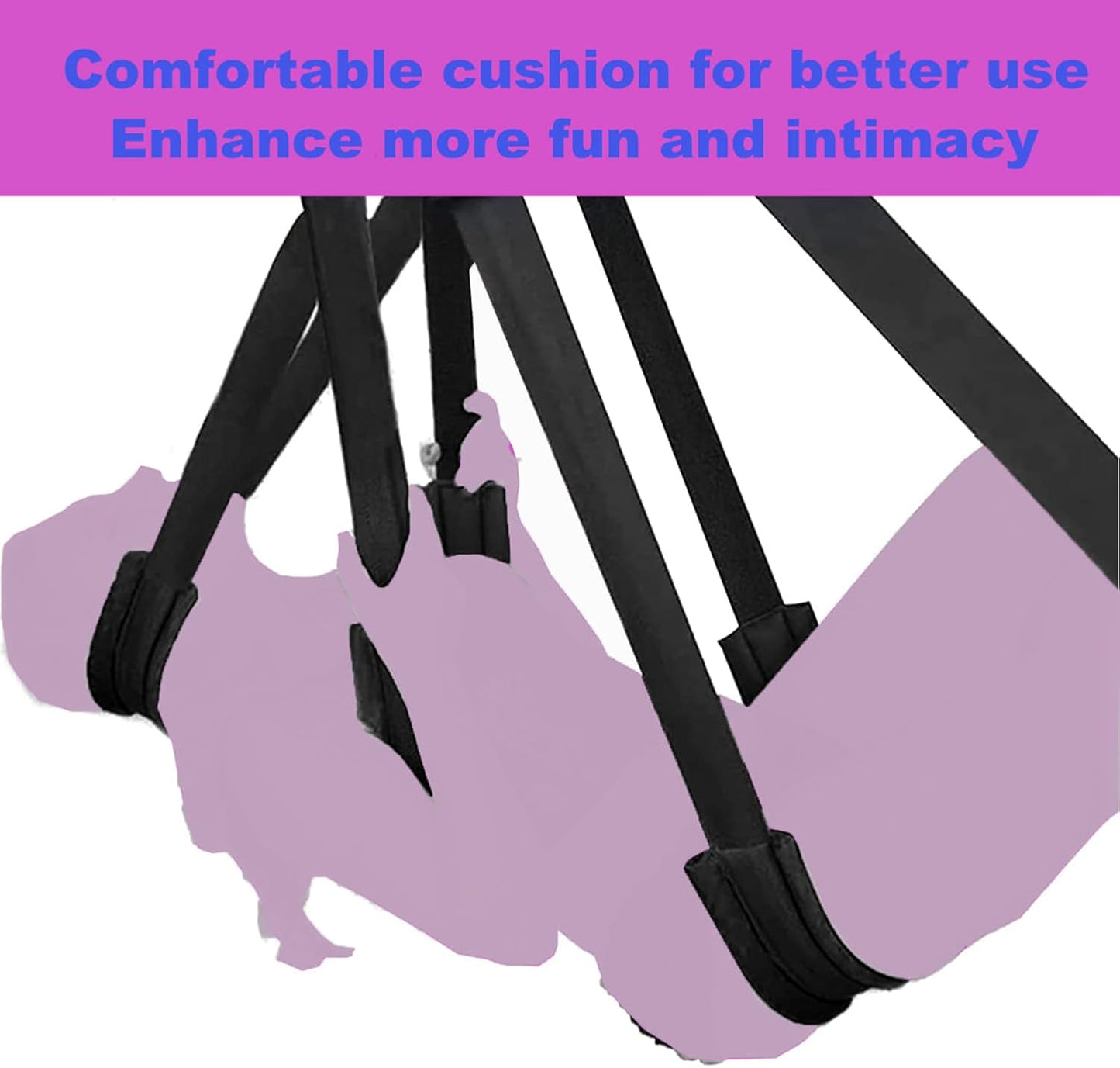 Adult Sex Swing for Bedroom Heavy Duty Ceiling Sex Swing Six Swing for Couples Adults 360 Spinning Sex Swing Hold up to 800Lbs Adjustable Sexy Sex Swing for Adults Women Indoor Sweatshirt