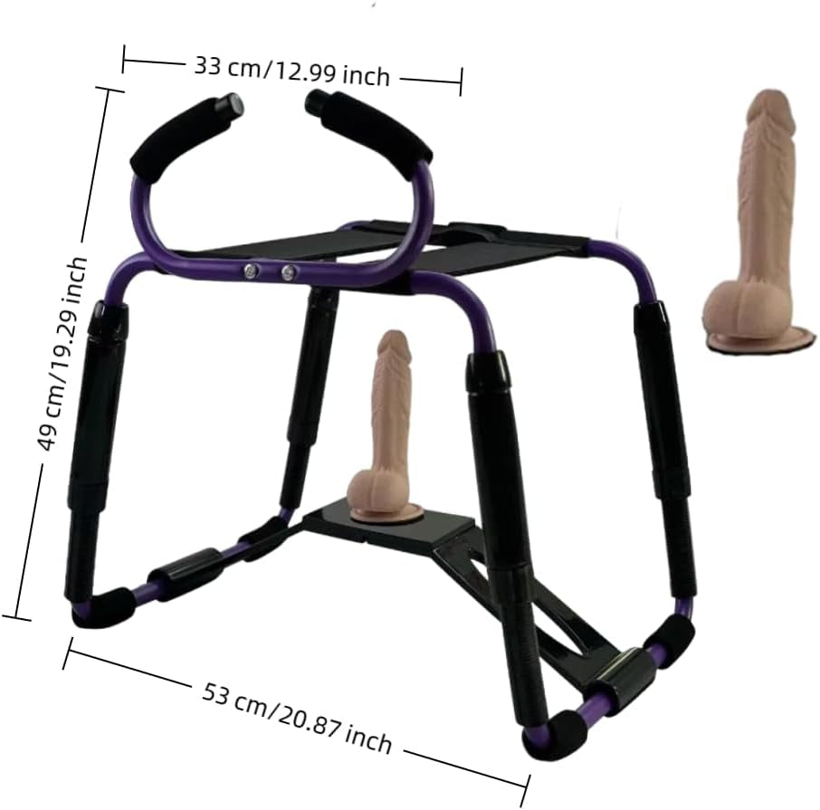 DominaFlex Adjustable Sex Chair with Dildo