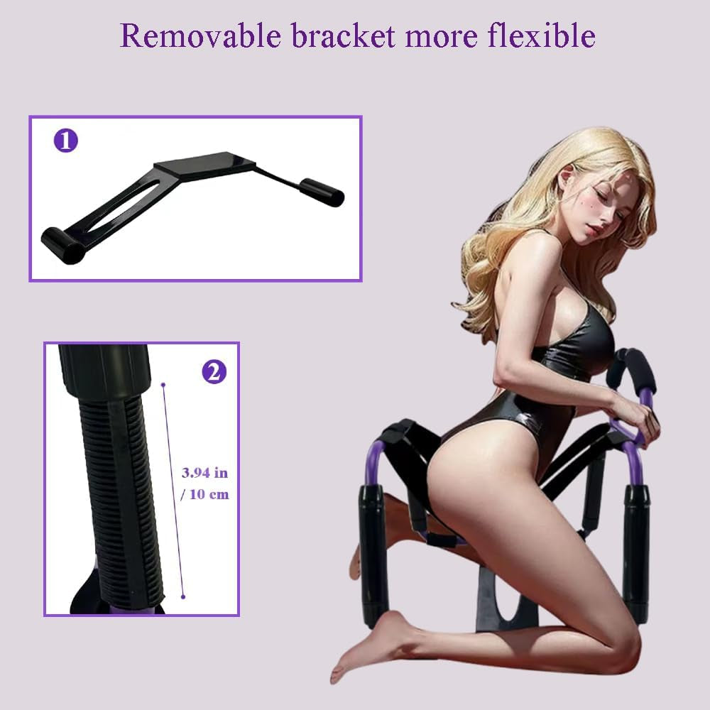 DominaFlex Adjustable Sex Chair with Dildo