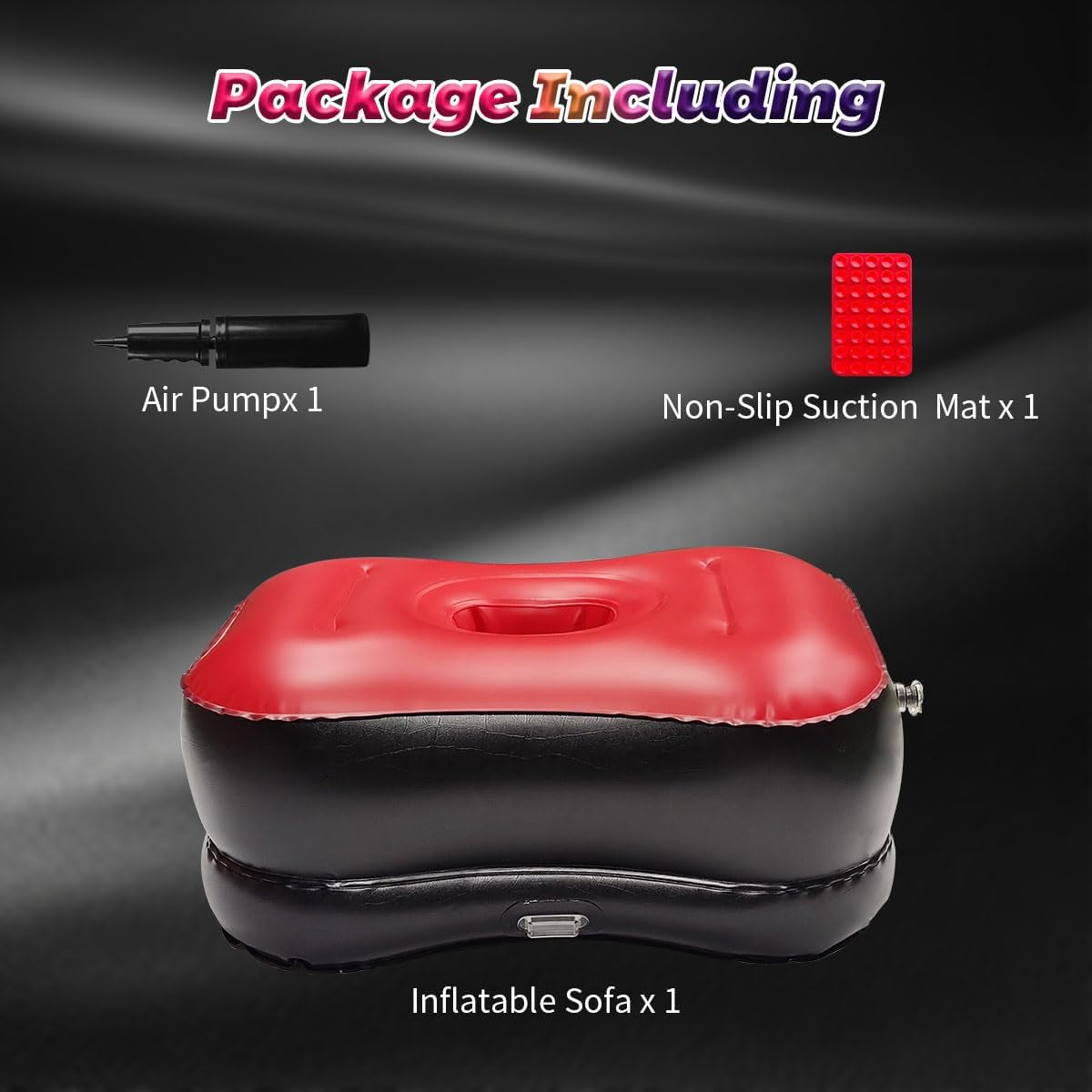 Dildo Mount Sex Pillow for Women, Inflatable Dildo Cushion Sex Position for Adults, Sex Toys for BDSM Game, Sex Furniture for Bedroom