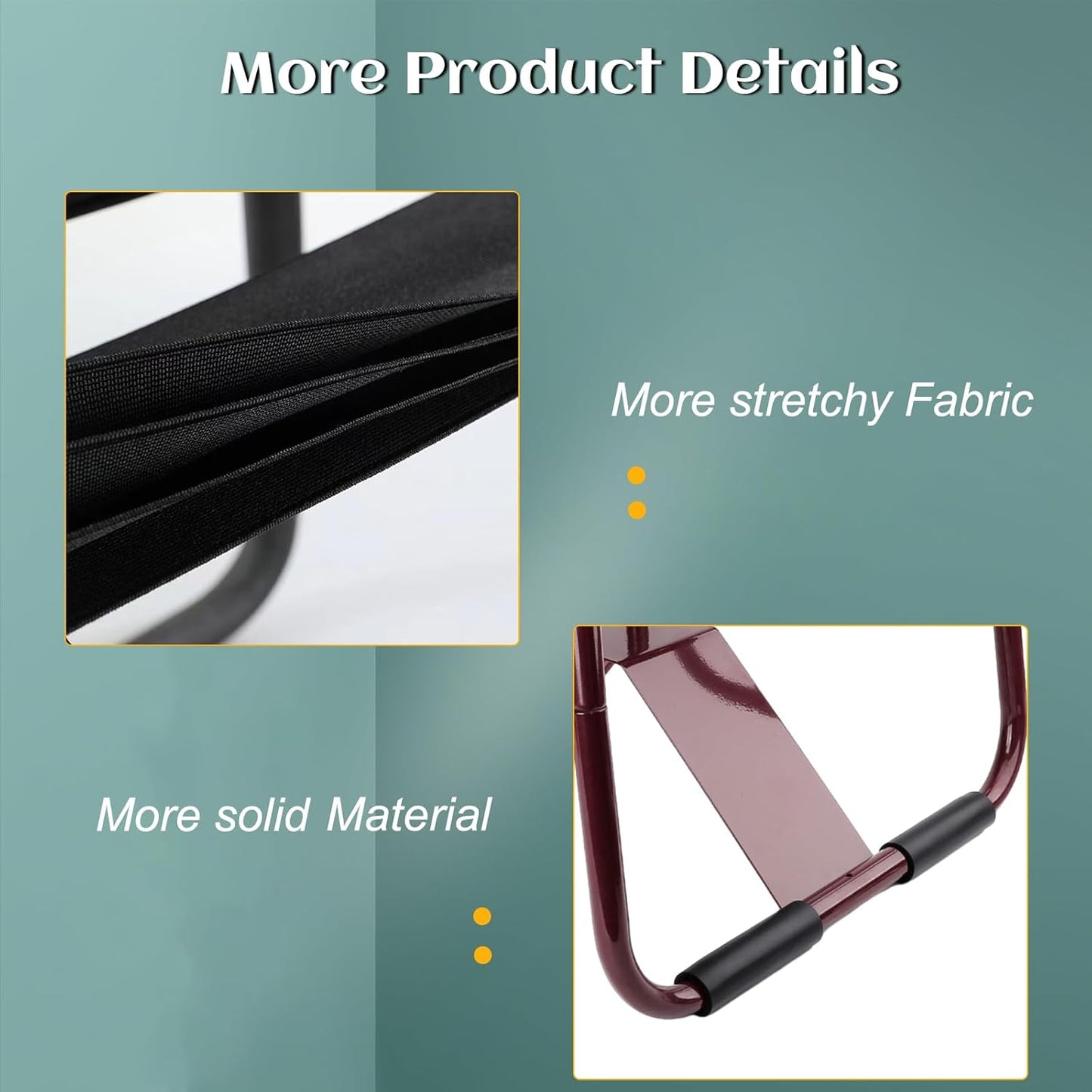Bondage Chair Sex Furniture Bouncing Mount Stools Adult Sex Toy, Sex Love Chair with Handrail Detachable and Convenient Elastic Chair for Position Support, Weightless Position Sex Bench for Couples