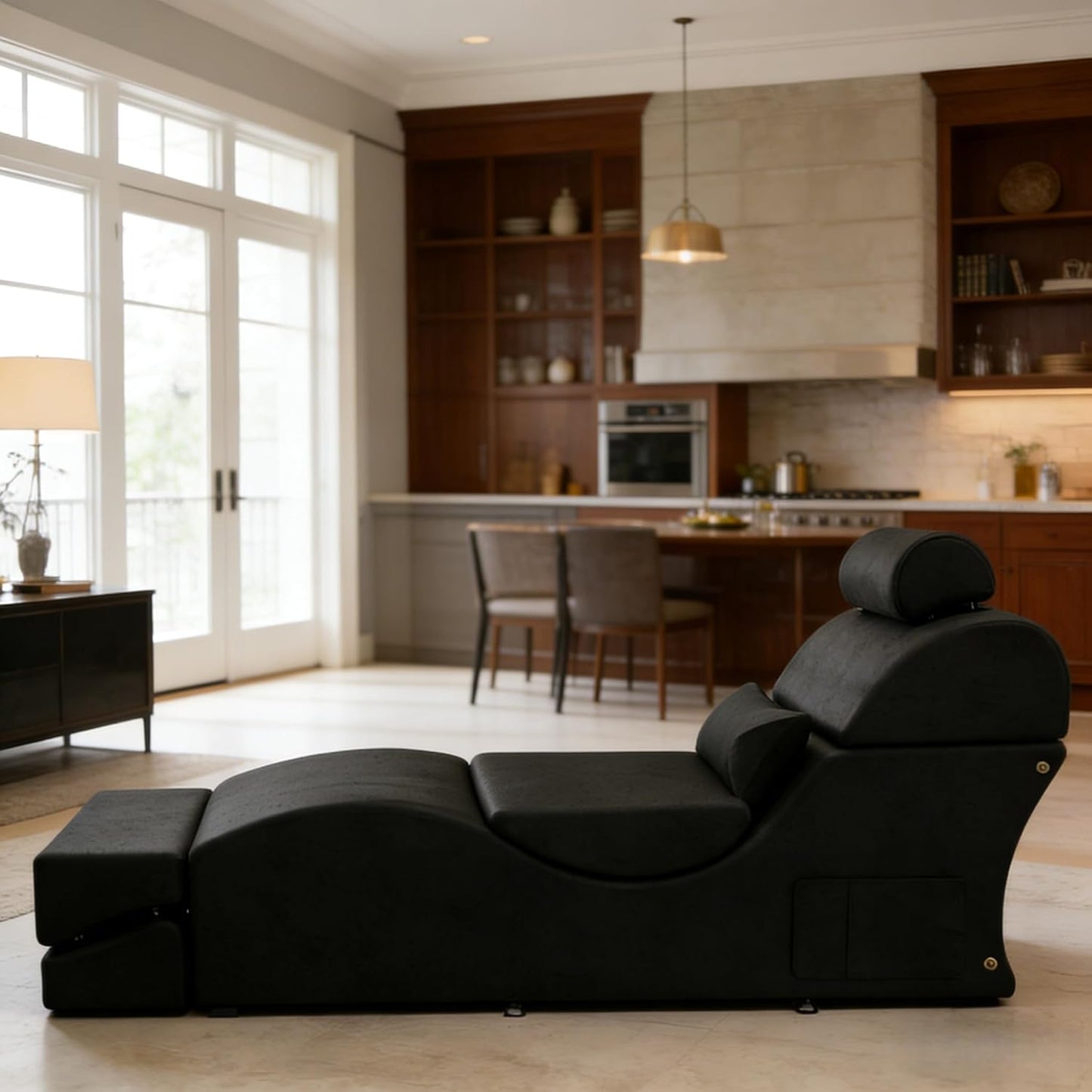 BlackOut High-Density 2-in-1 Sex Chaise Lounge 