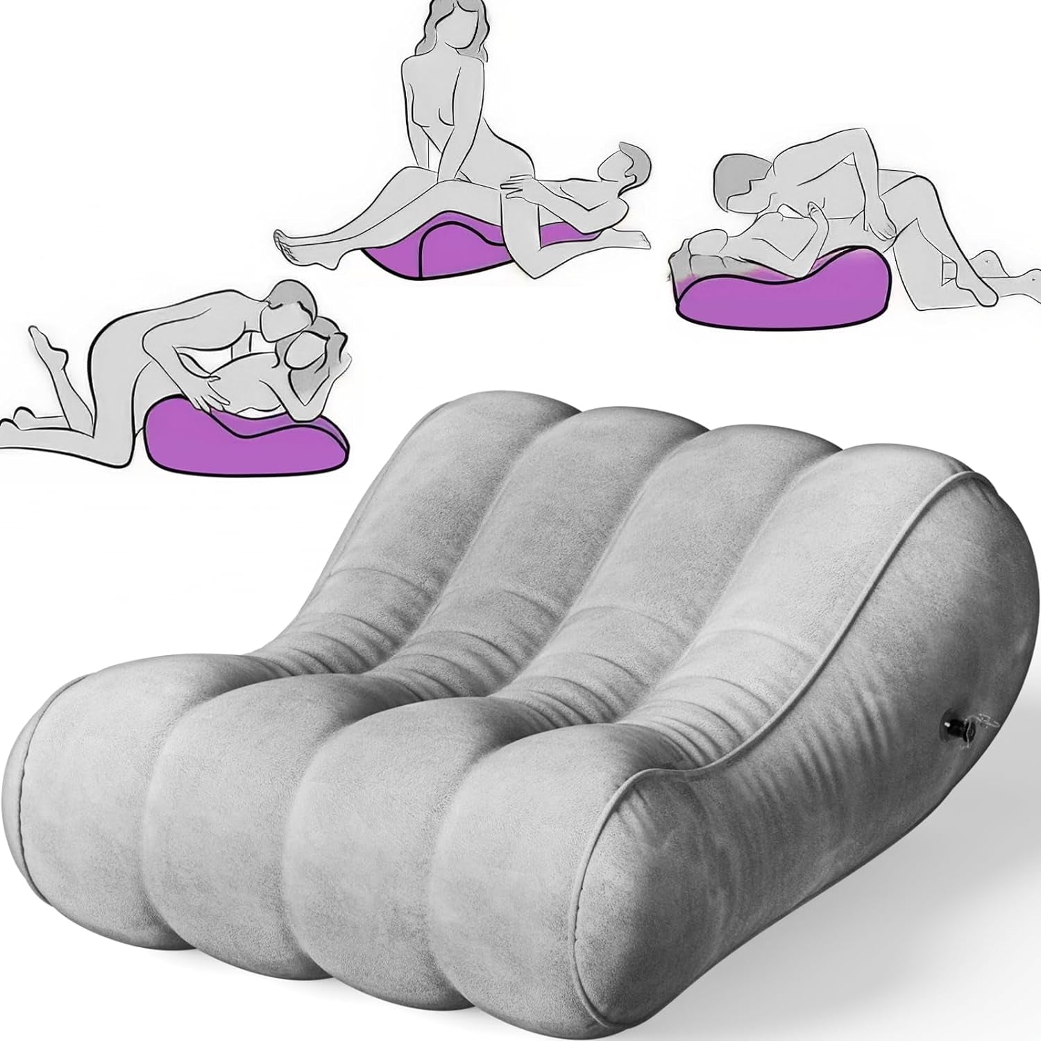 SmokeLounge Inflatable Extra-Wide Sex Chair Pillow