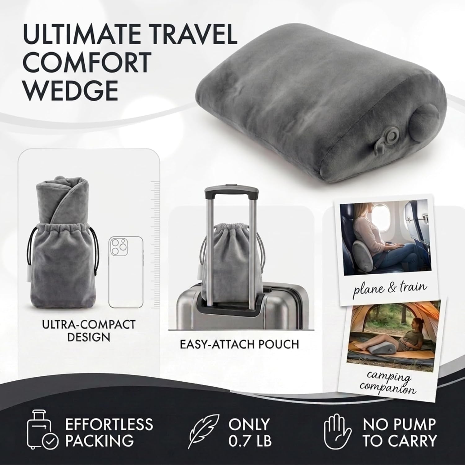 NightPoise Sex Position Wedge Pillow for Couples