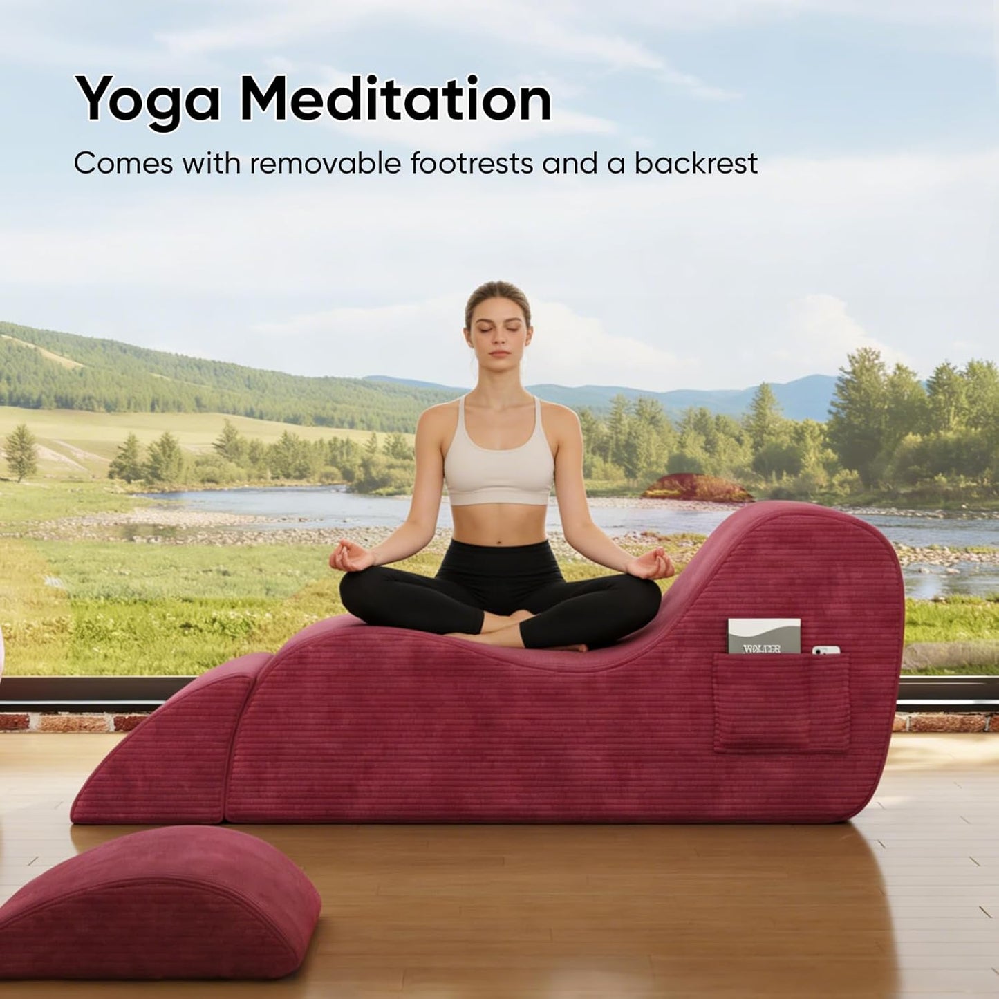 CrimsonSway Sex Chaise Lounge Chair