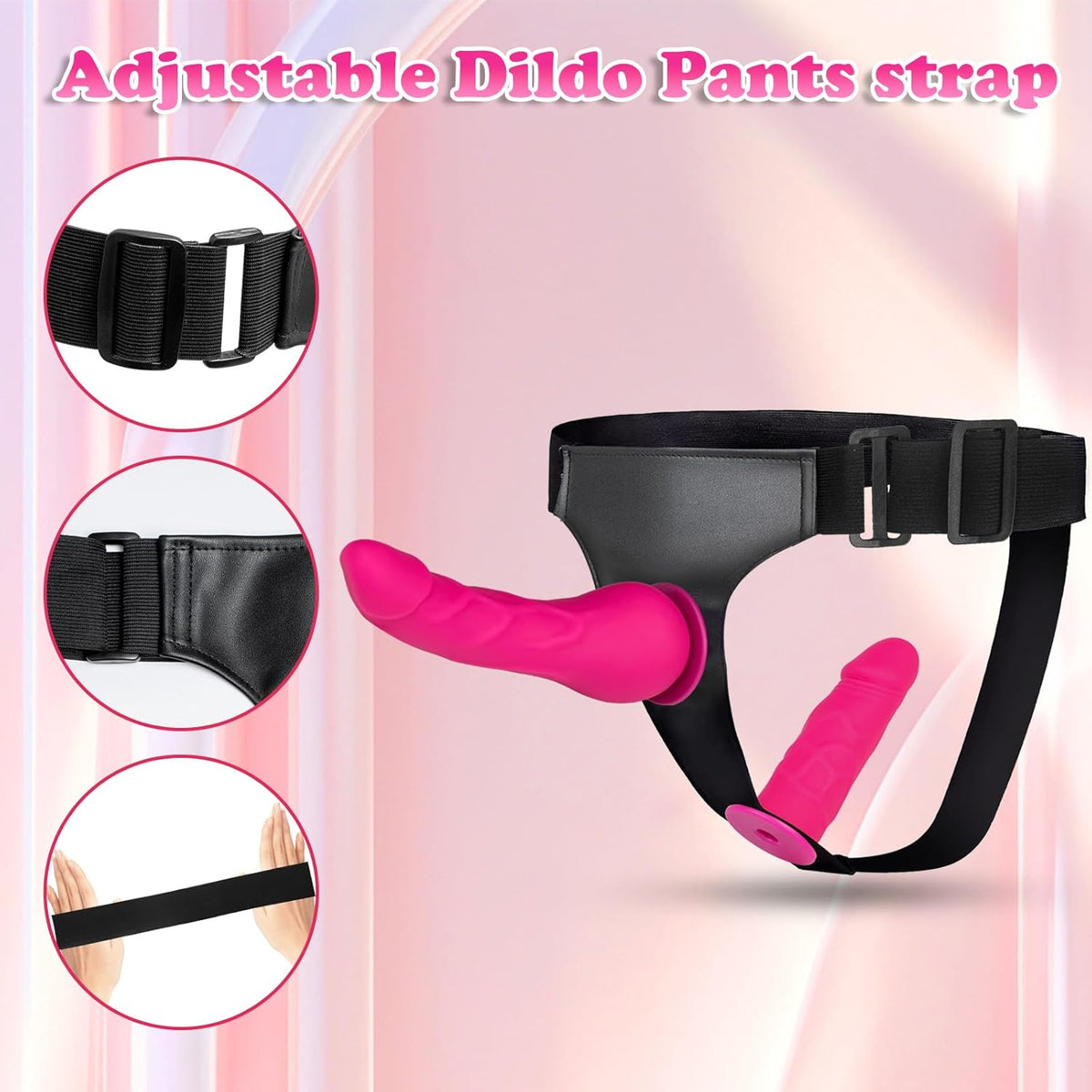 TheReckoning Double Dildo Strap-On | Adjustable Harness