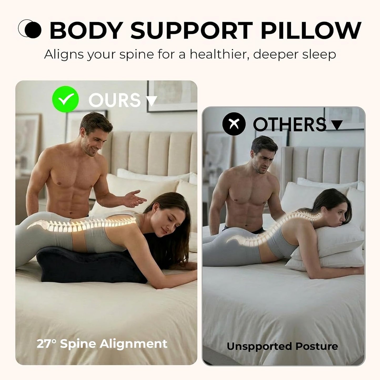 ObsidianTilt Curved 27° Sex Position Pillow