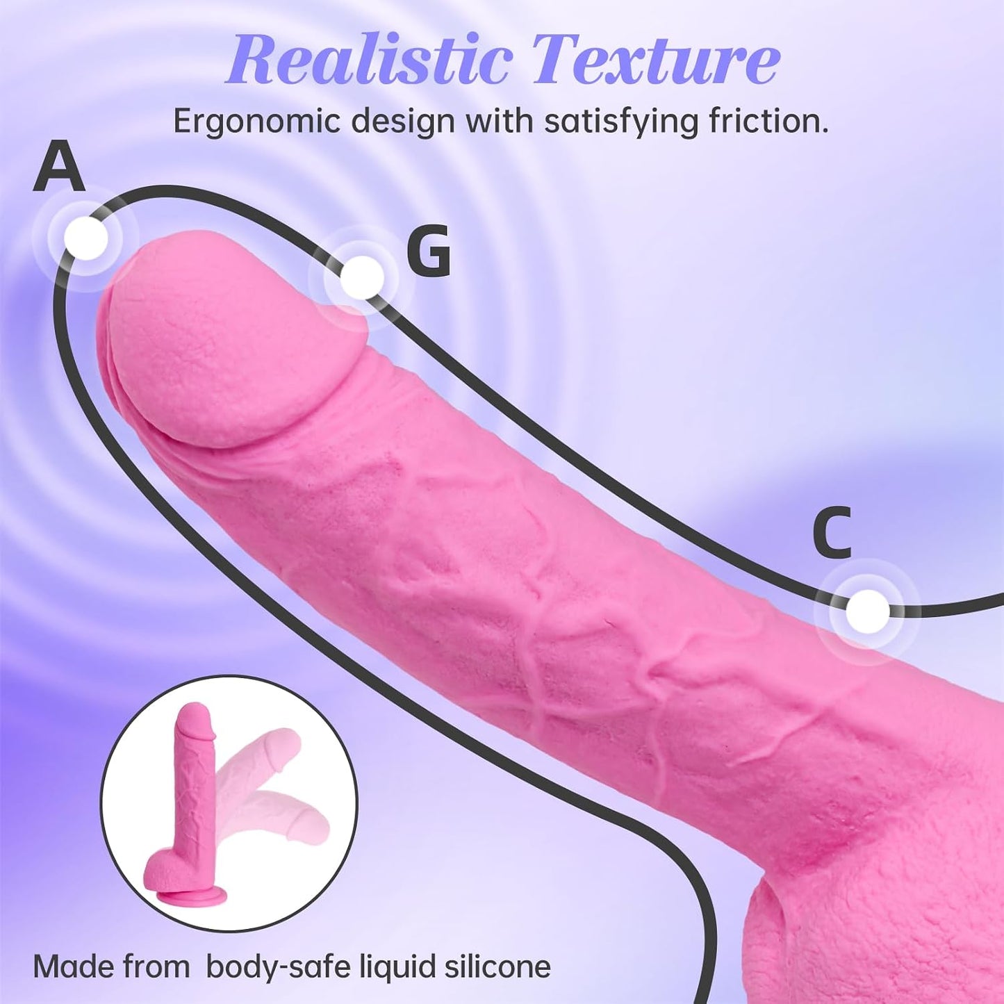 RoseBond Liquid Silicone Strap-On Kit | Suction Cup, Adjustable