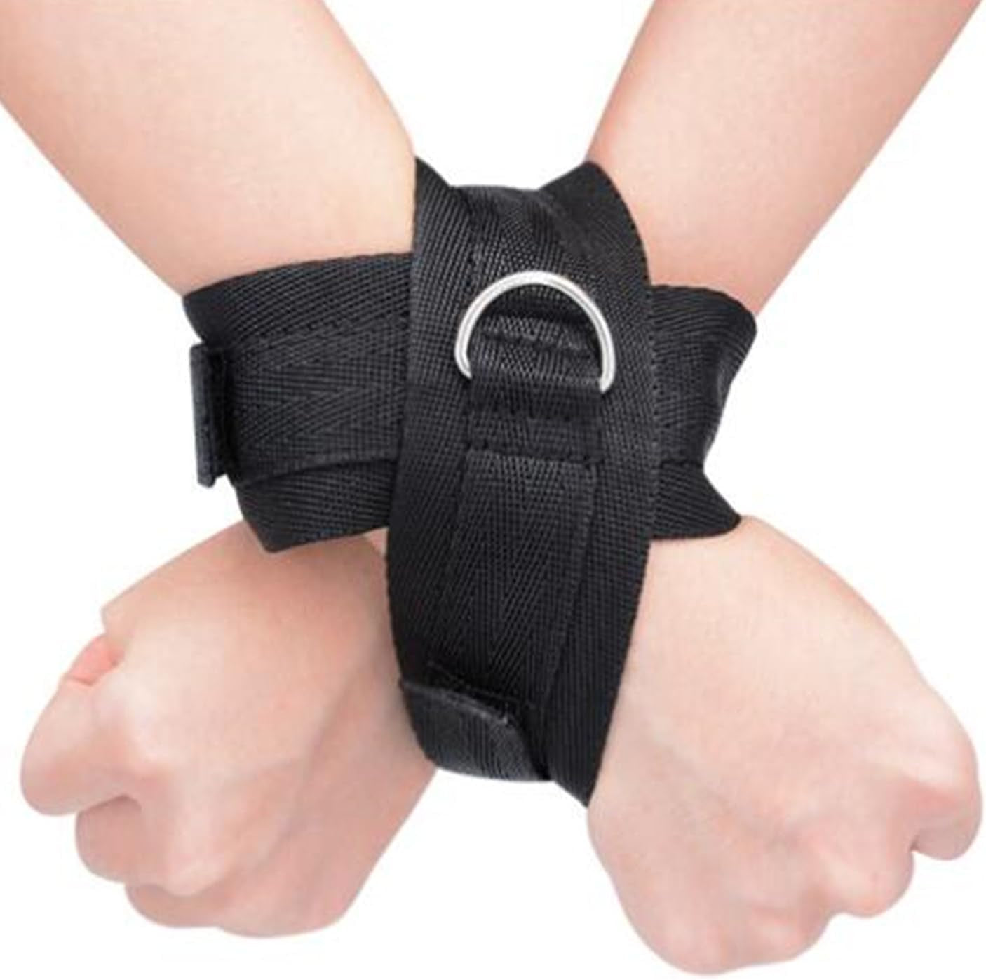 CrossFire  Cross Bondage Cuffs – Adjustable Restraint Set