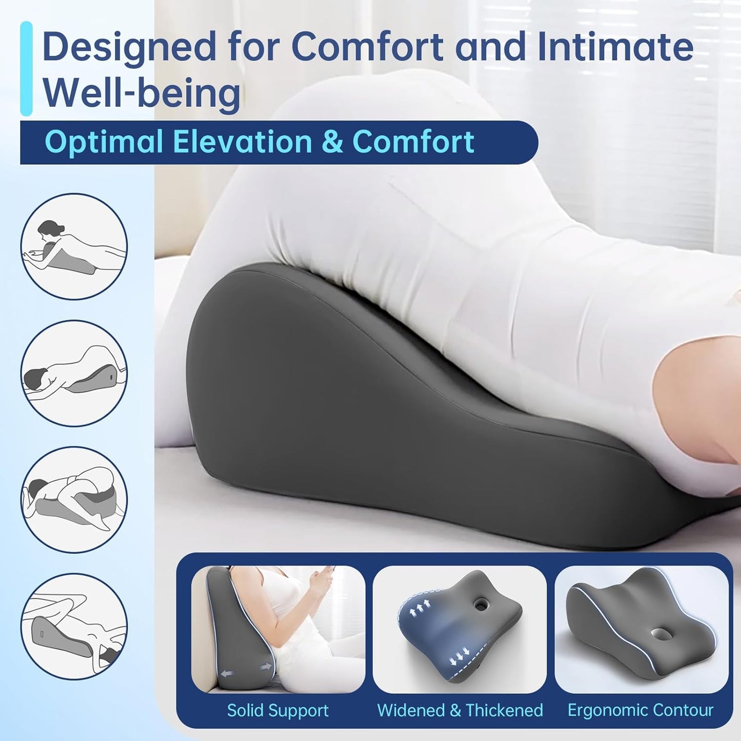 MidnightForm Memory Foam Sex Position Pillow