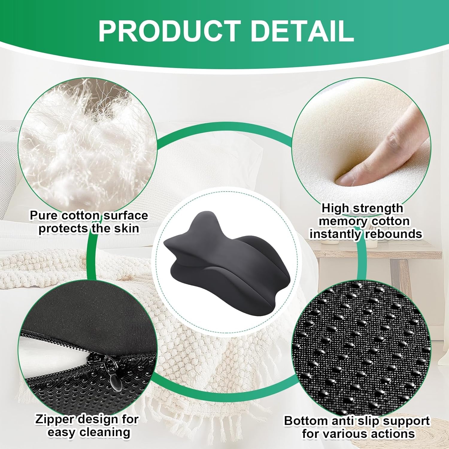 RavishRise Large 27° Sex Position Wedge Pillow for Couples