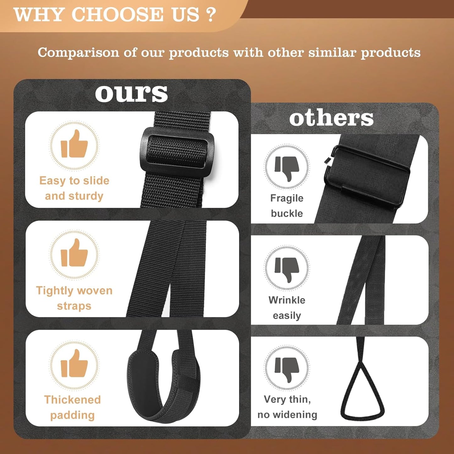 CrossSling Premium BDSM Sex Sling Harness Set