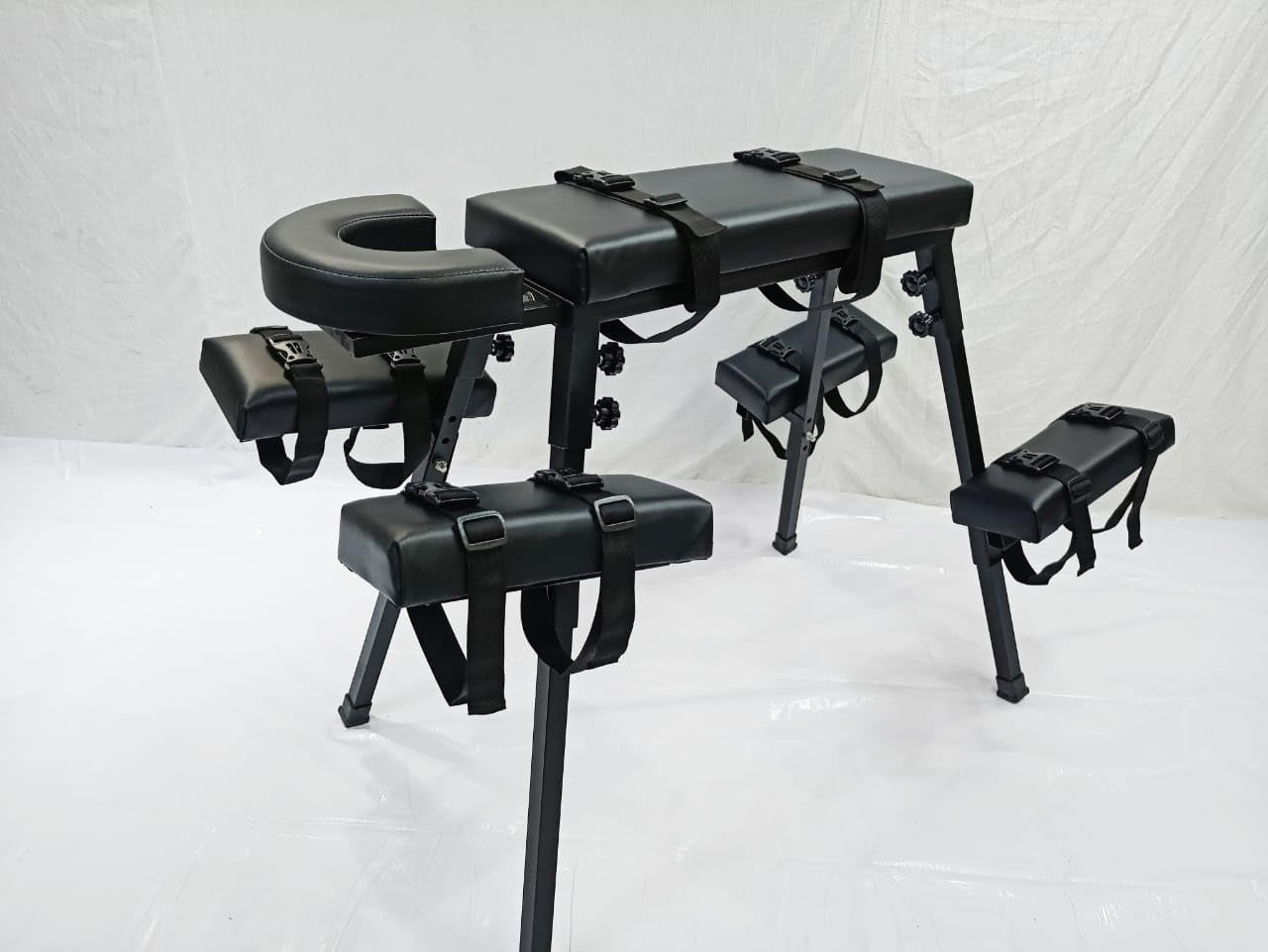 Spanking Bench BDSM Restraint Kinky Playroom Spanking Table Bench Black Color