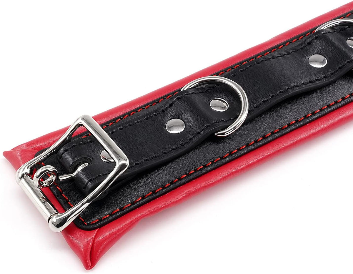 NightGarnet Padded BDSM Wrist & Ankle Cuff Set