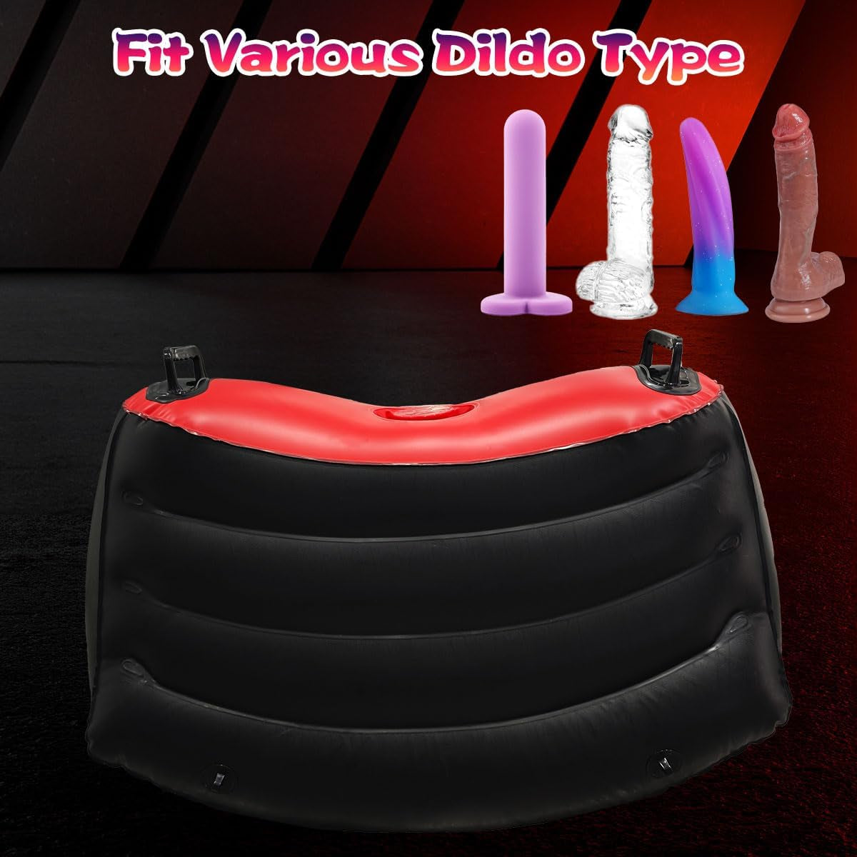 Sex Pillow Dildo Mount for Women, Adult Toys Position Cushion Inflatable Furniture Sex Toys Dildo Chair for Couples