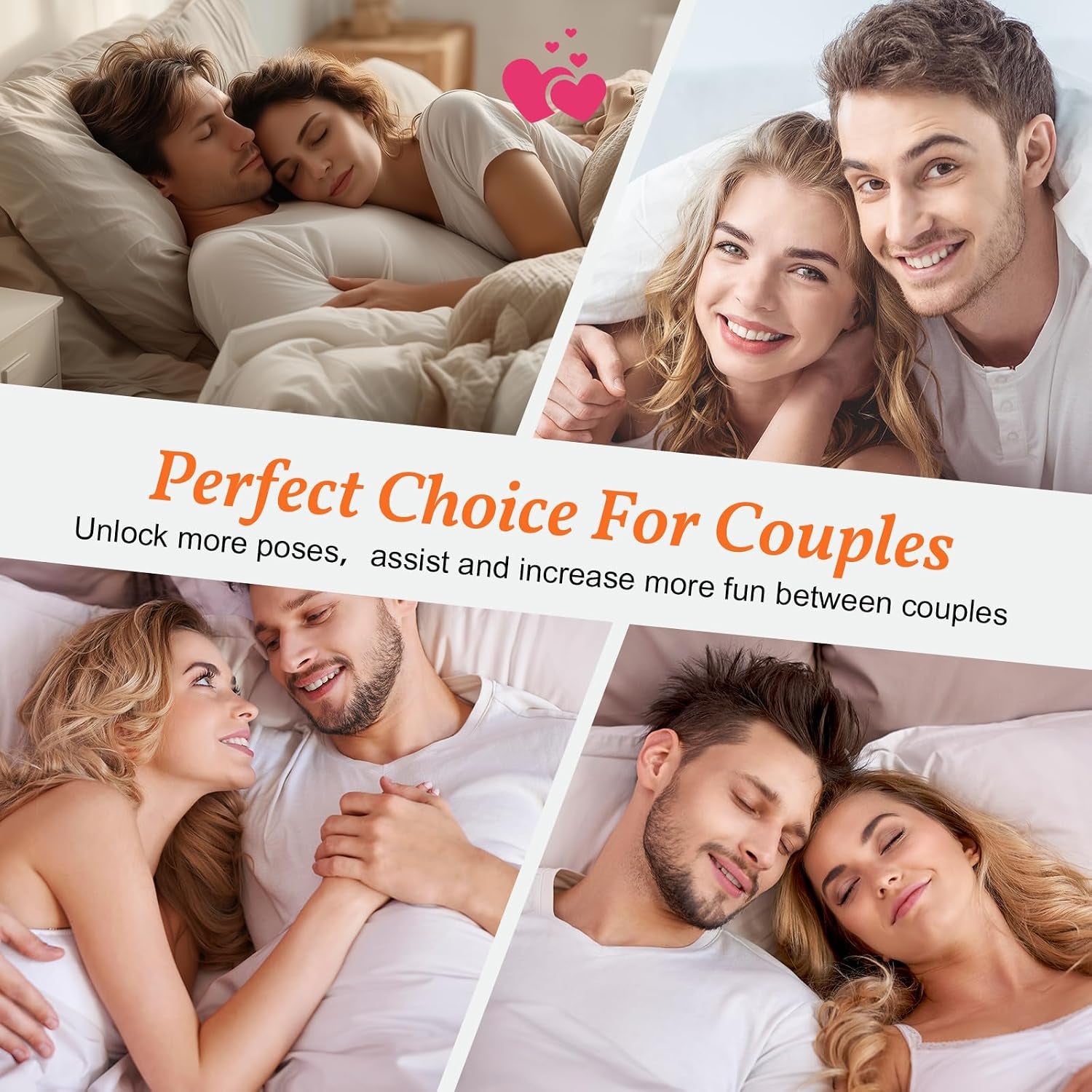 RavishRise Large 27° Sex Position Wedge Pillow for Couples