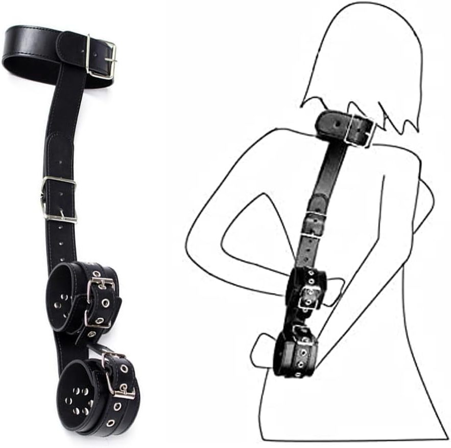 VesperLock Neck to Wrist Bondage Harness