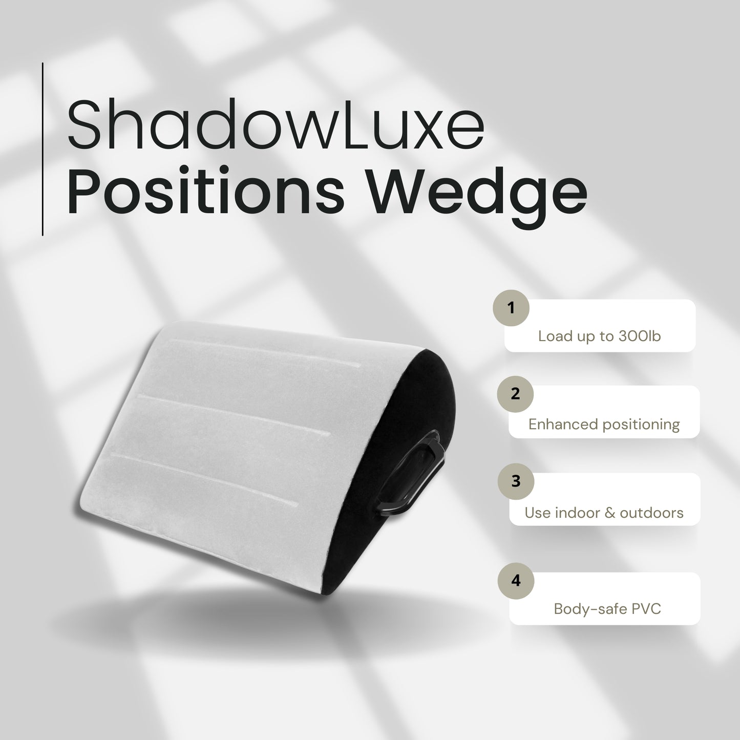 ShadowLuxe Inflatable Sex Positions Wedge