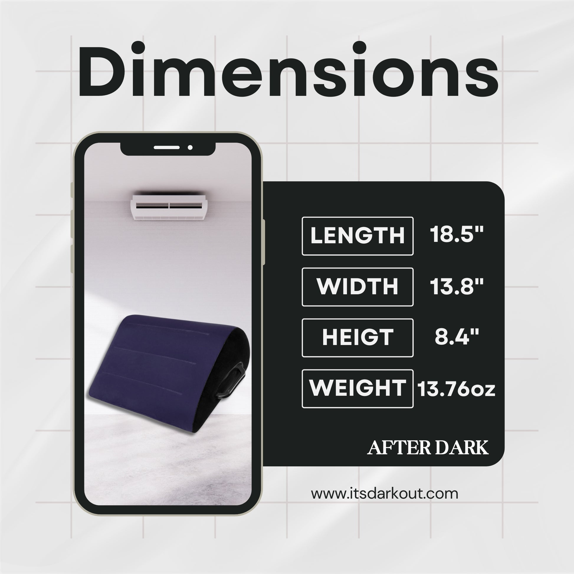 MidnightLift Inflatable Sex Positions Wedge