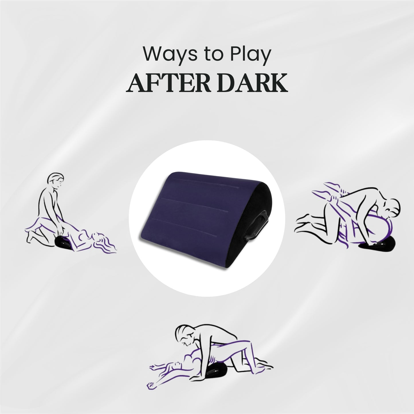 MidnightLift Inflatable Sex Positions Wedge