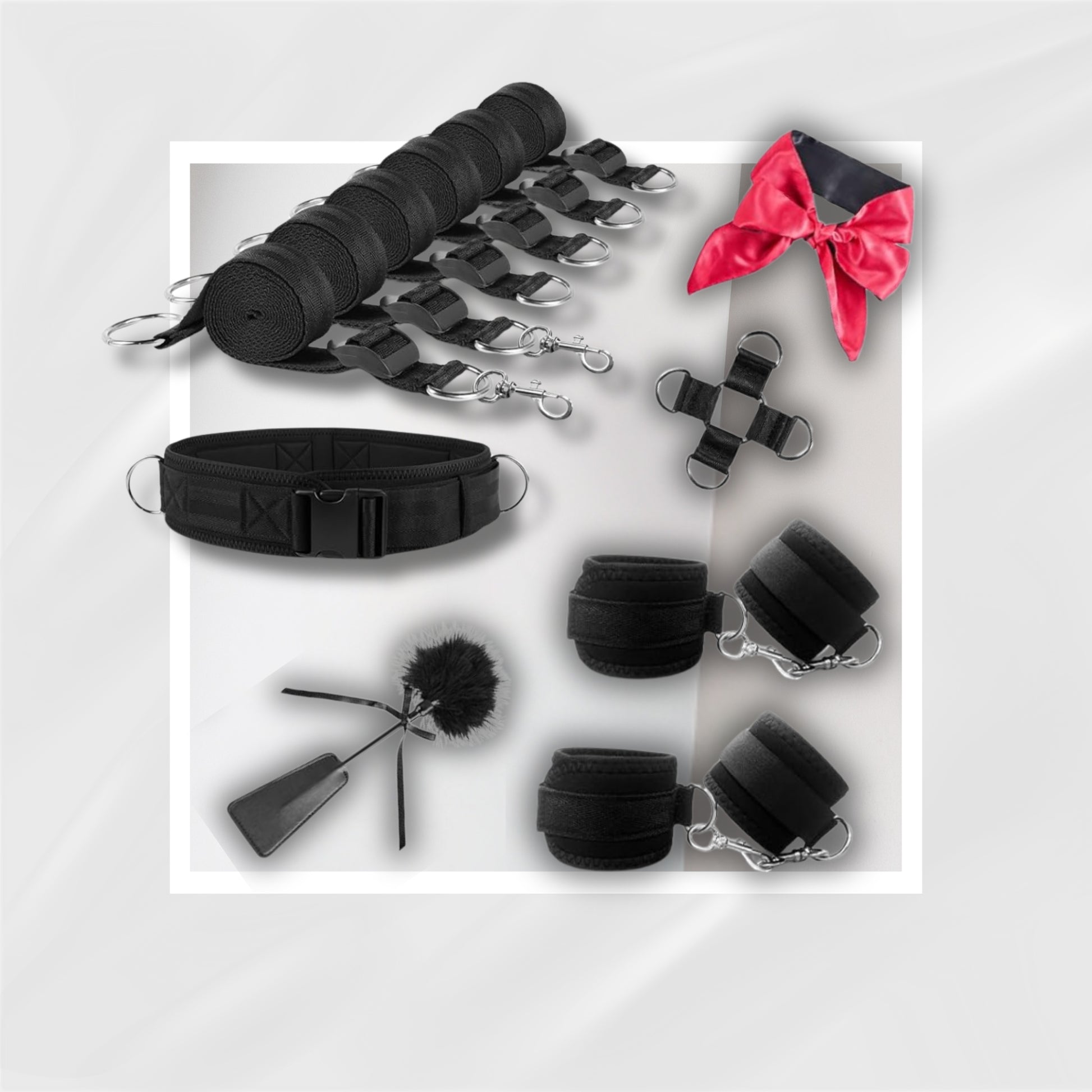 ShadowBind 6-Strap Bed Restraint & Sling Kit