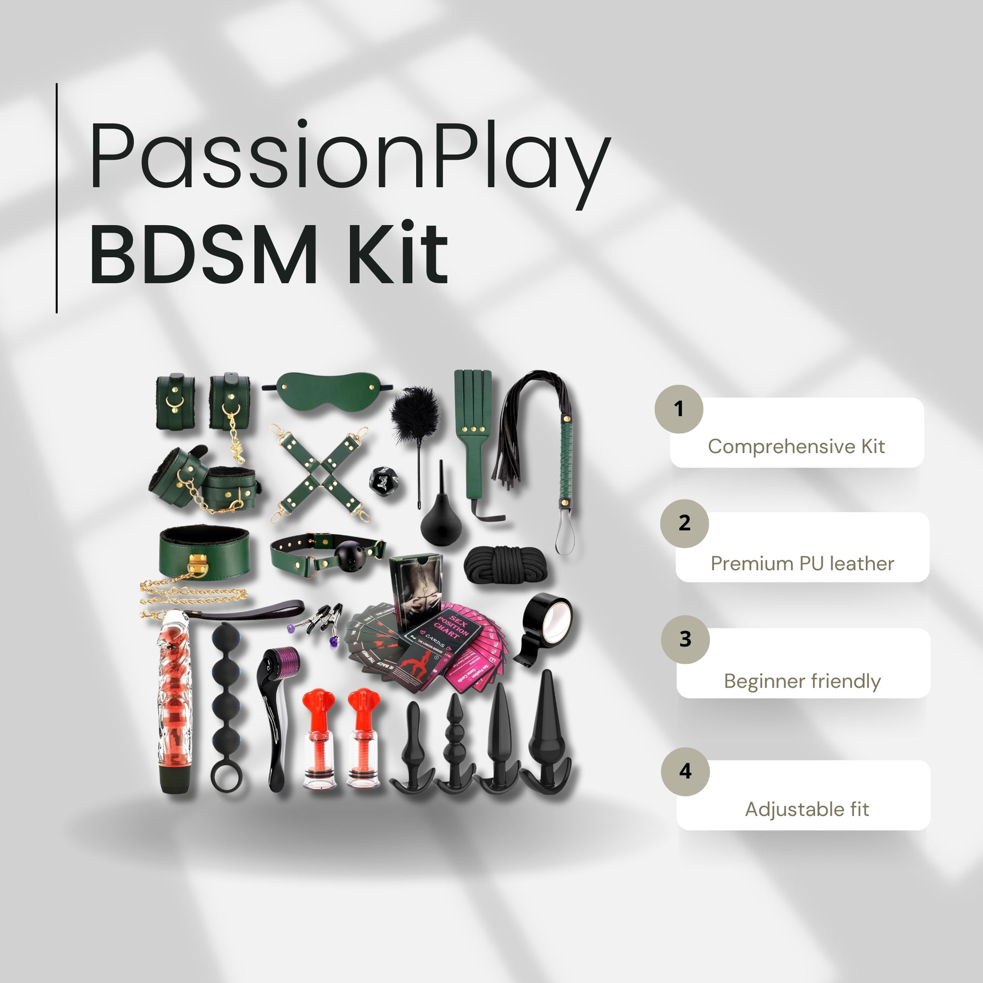 PassionPlay Premium BDSM Play Kit