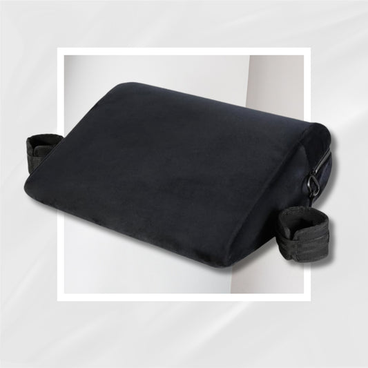 VelvetBond Position Pillow with Cuffs