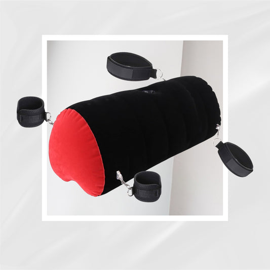 MidnightHeart Inflatable Sex Pillow Dildo Mou