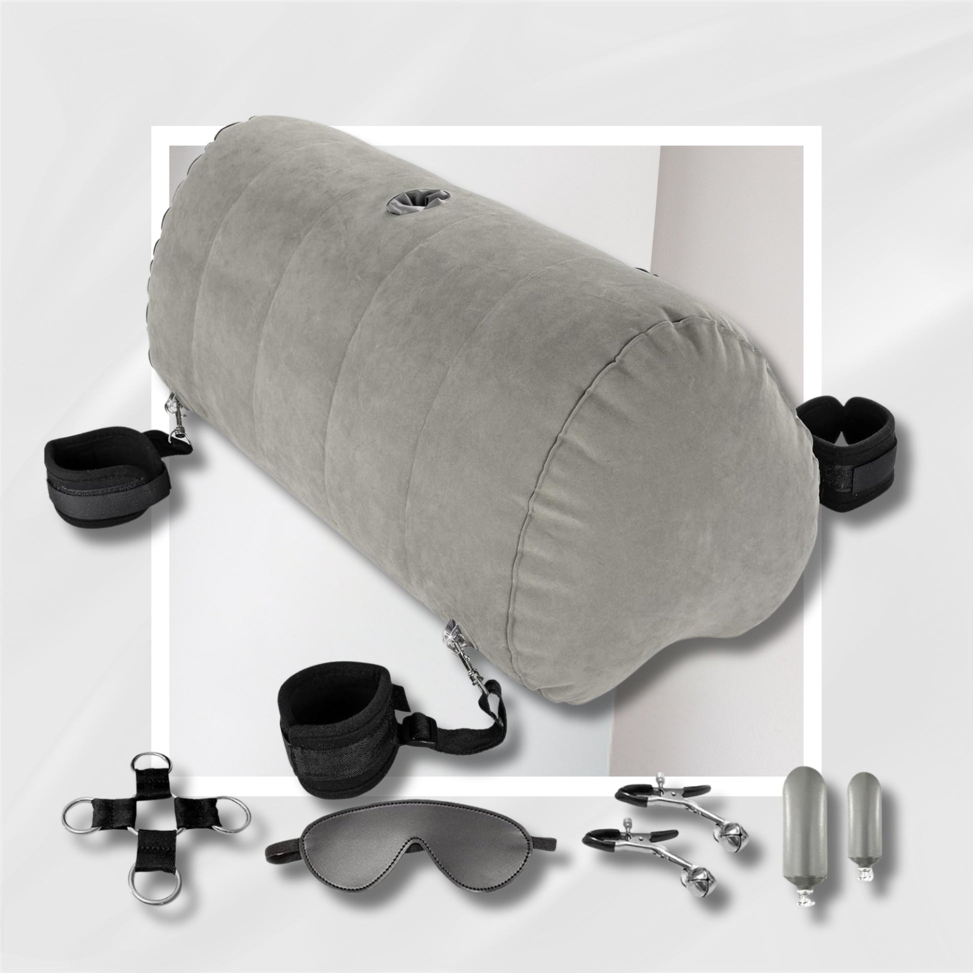 ObsidianRise Inflatable Sex Pillow BDSM Kit