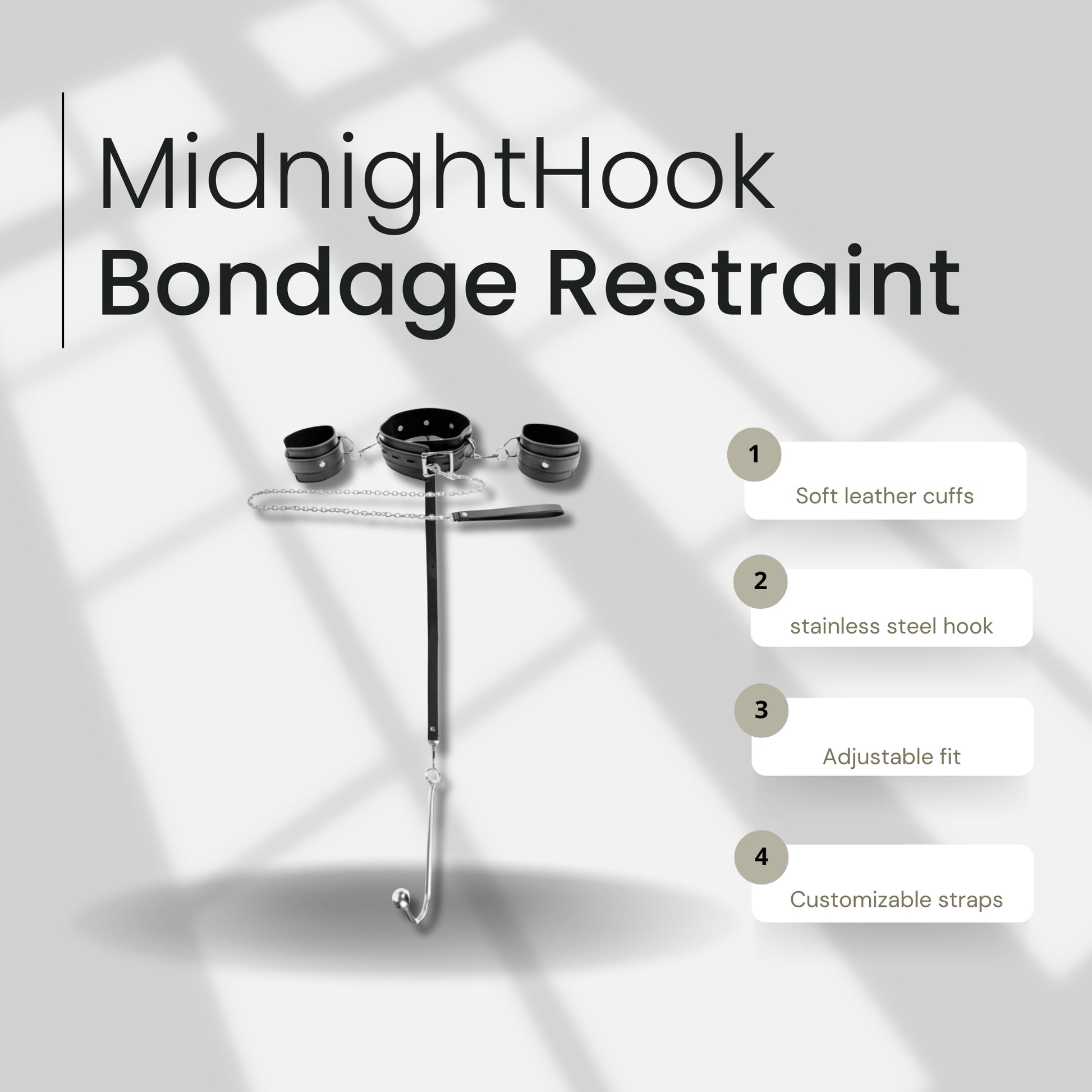 MidnightHook Premium Harness Restraint Kit