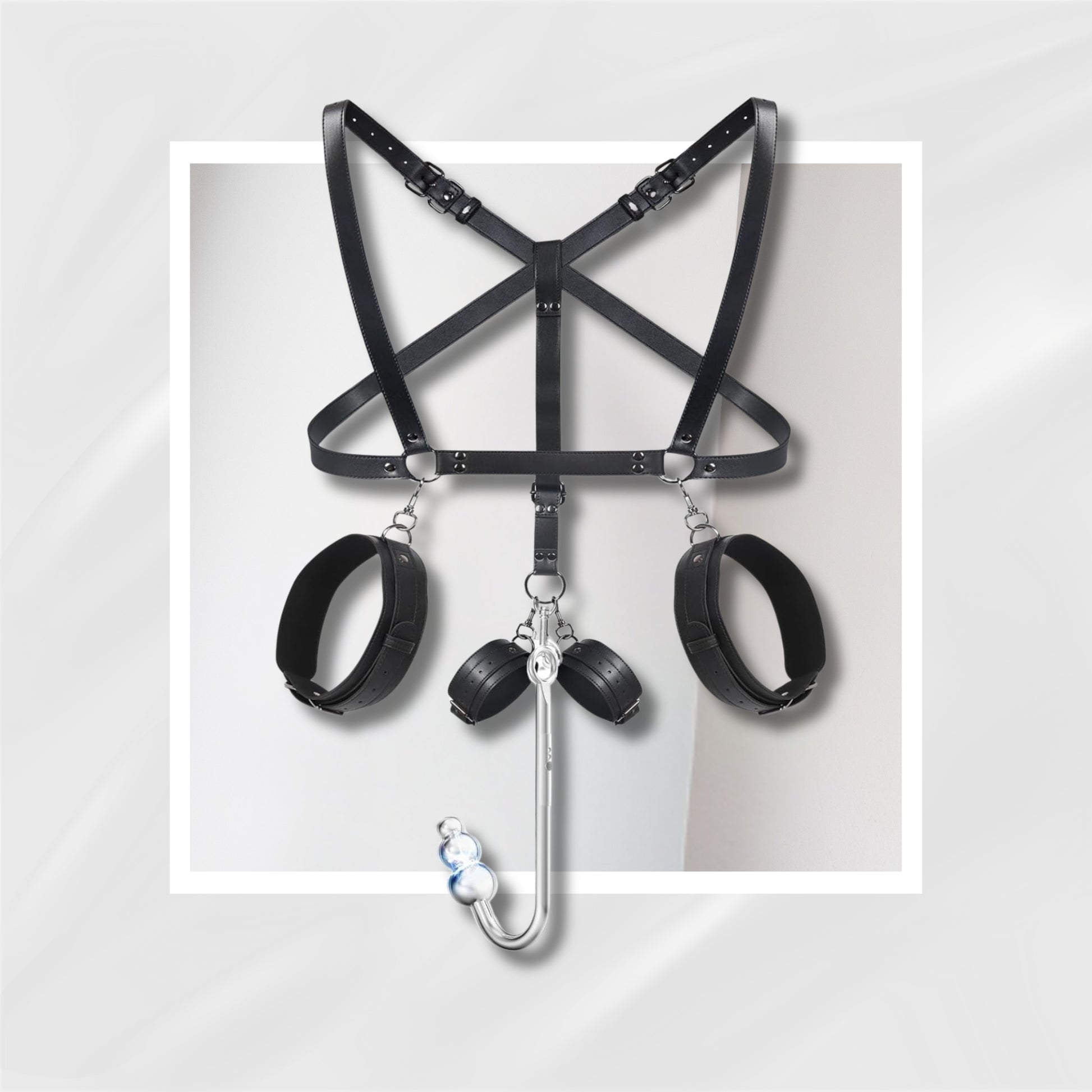 TwilightPulse Bondage Restraints Hook Set