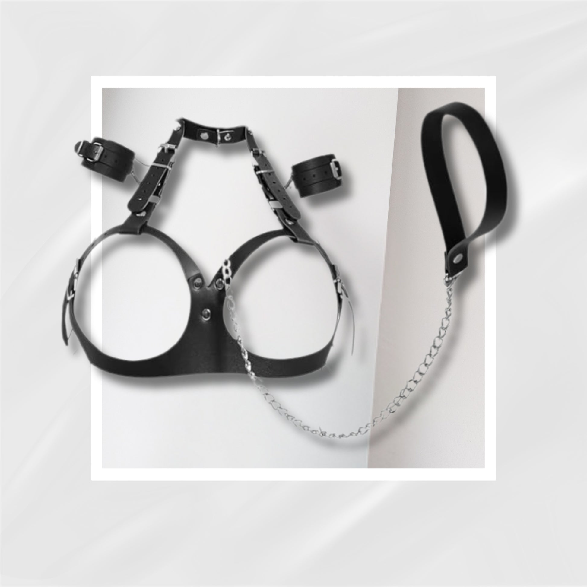 TwilightBind Breast Harness BDSM Restraint Set