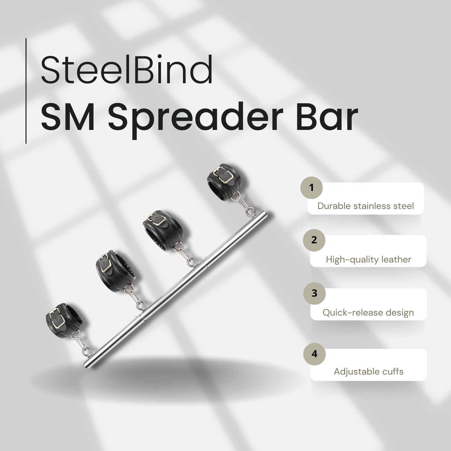 SteelBind Adjustable Spreader Bar Set